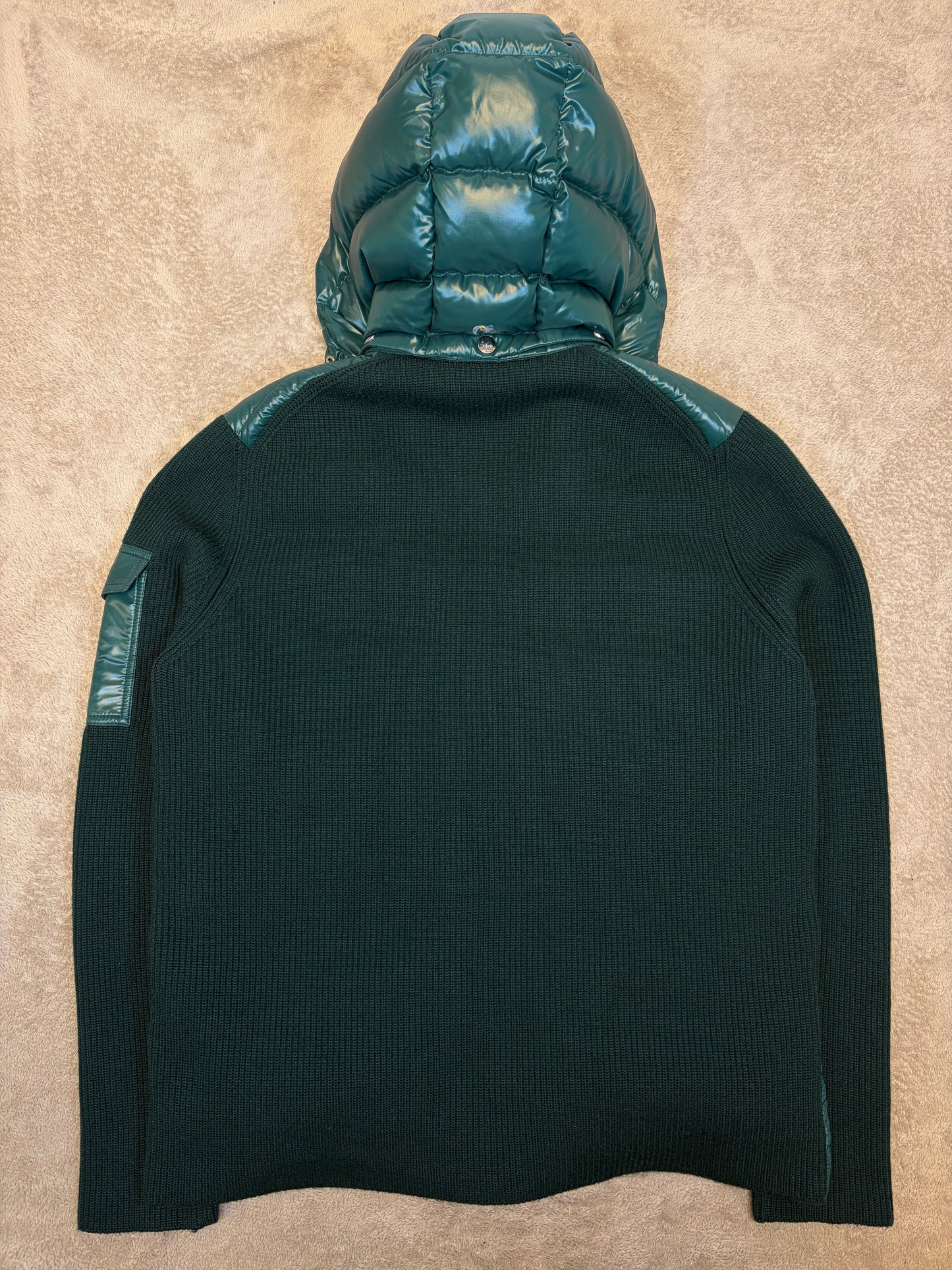 Moncler Maya Cardigan (RARE - Fits L) Emerald