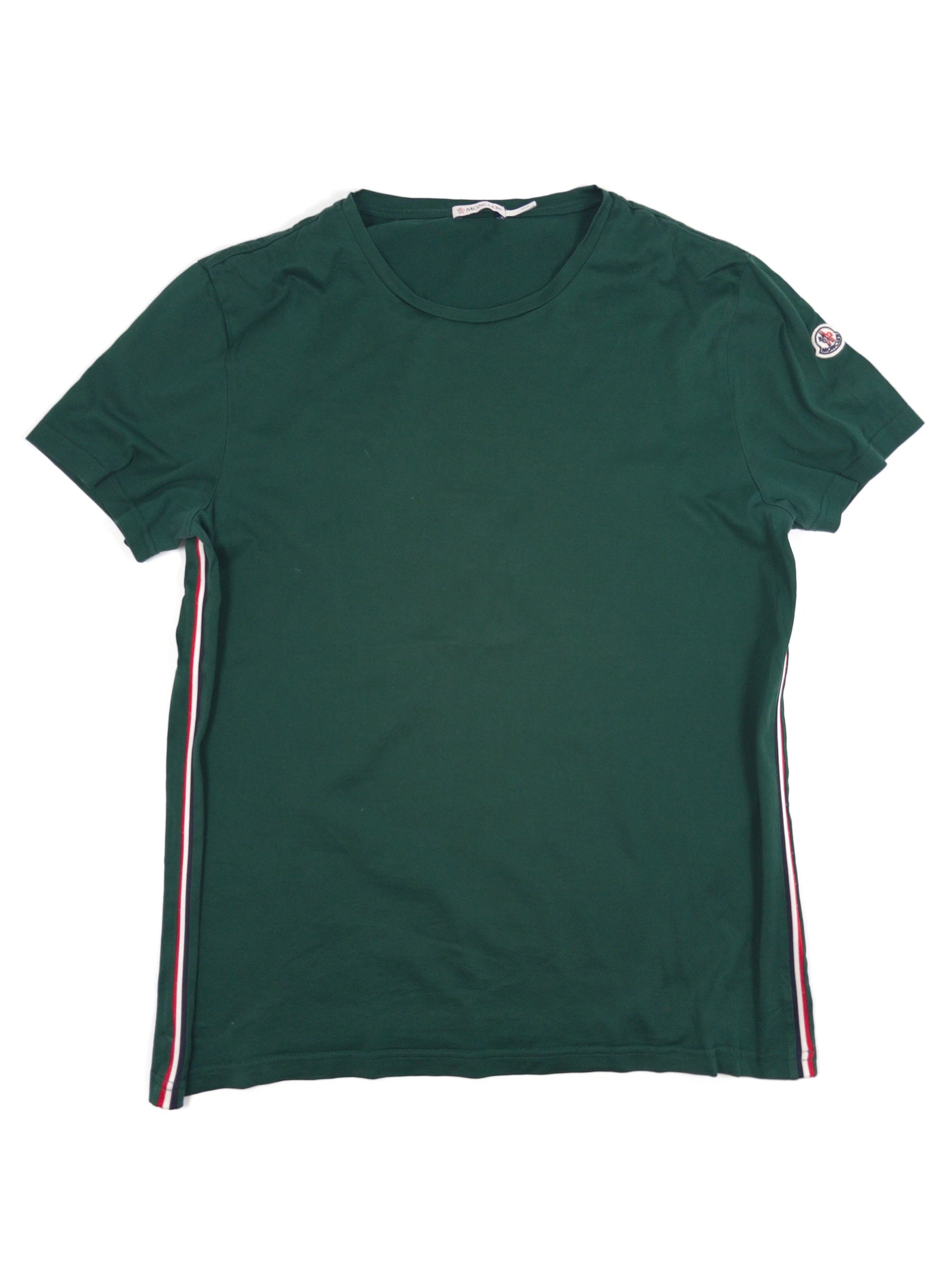 Moncler Green Tricolor T-Shirt