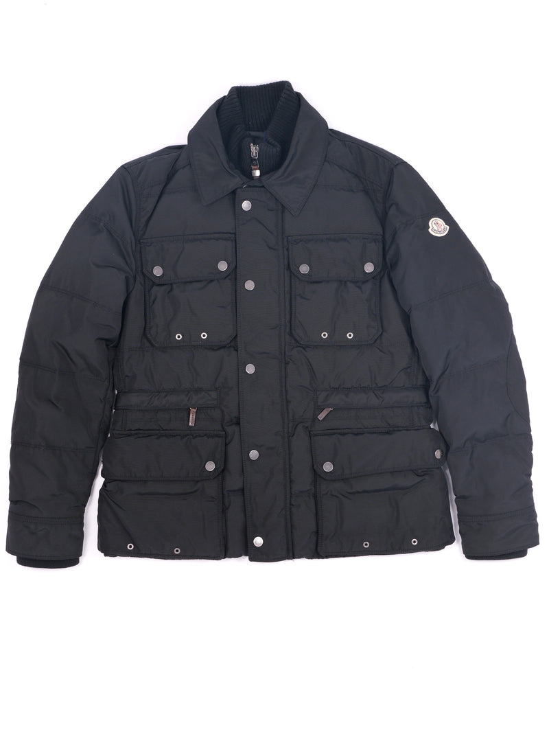 Moncler Heavy Military Down Jacket