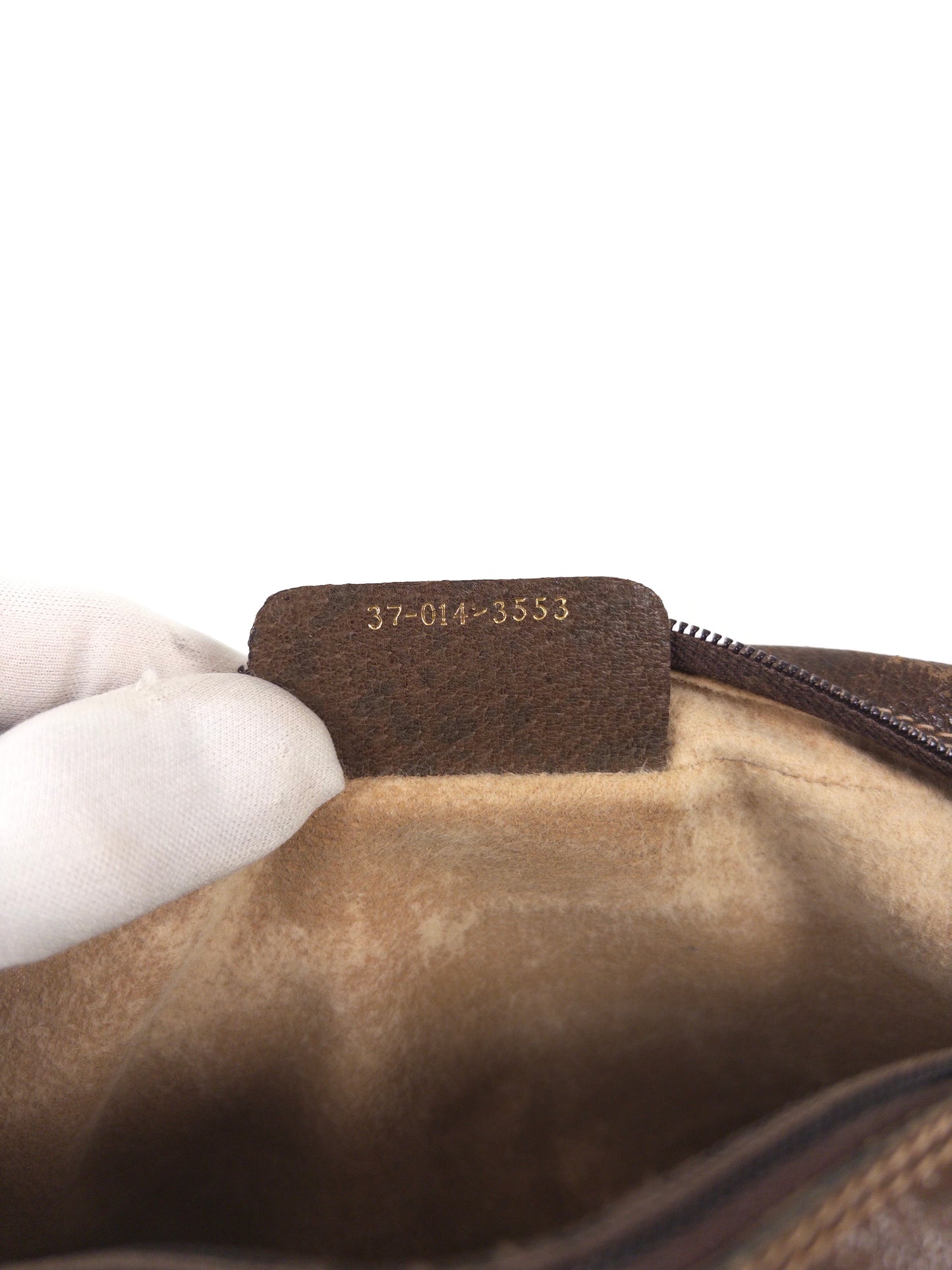 GUCCI GG Supreme Sherry Line clutch bag