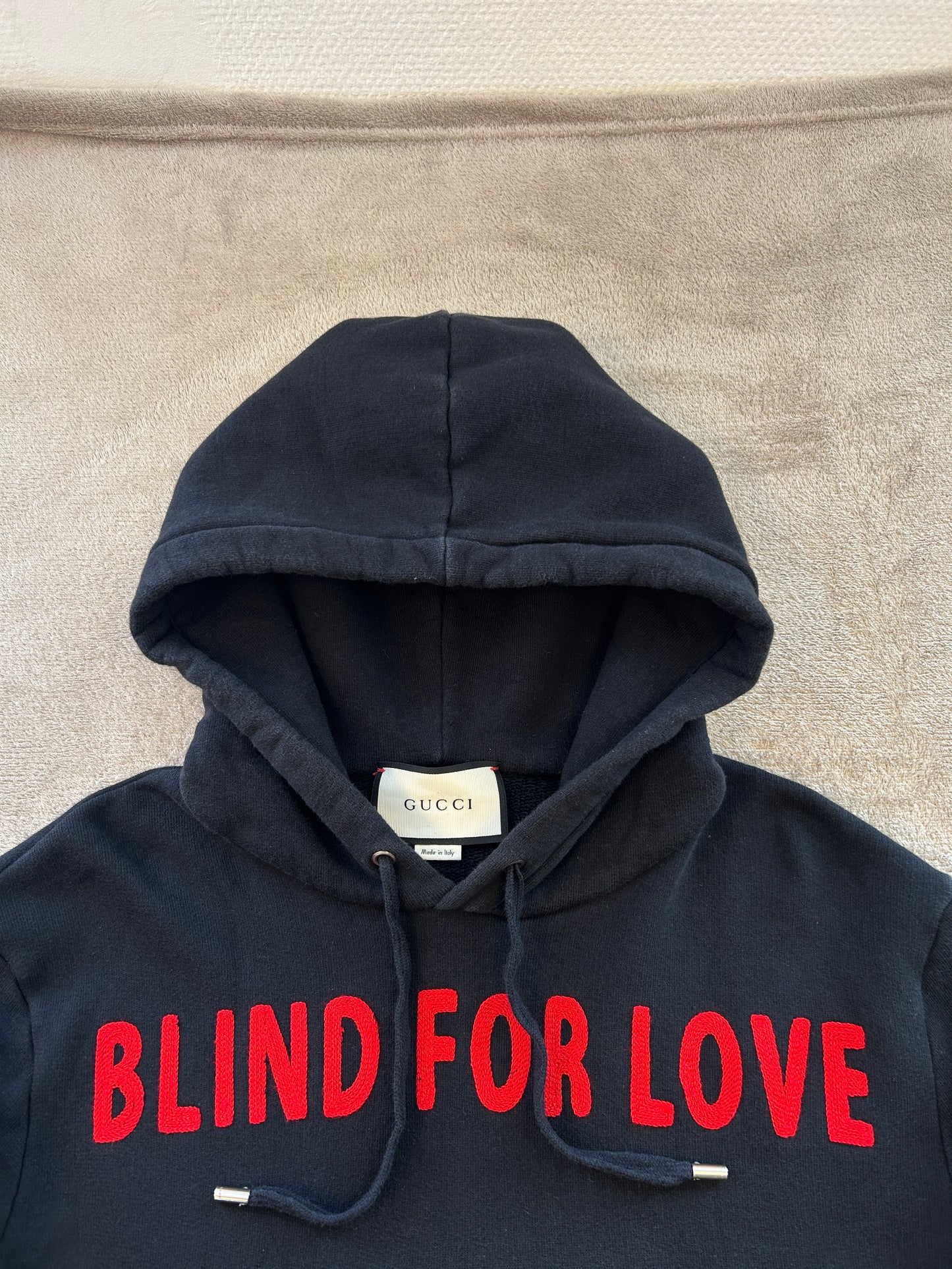 GUCCI Tiger hoodie svart