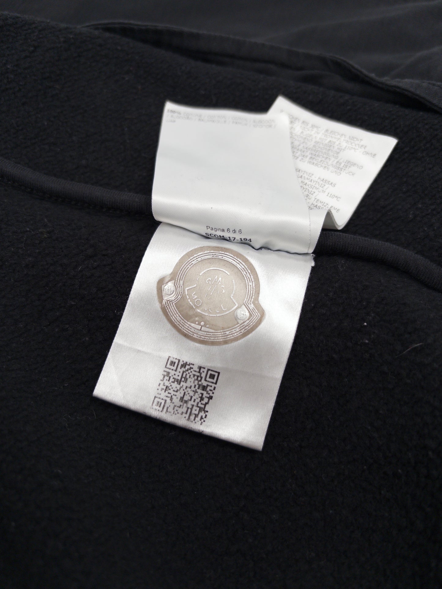 Moncler Triple Logo Zip Hoodie