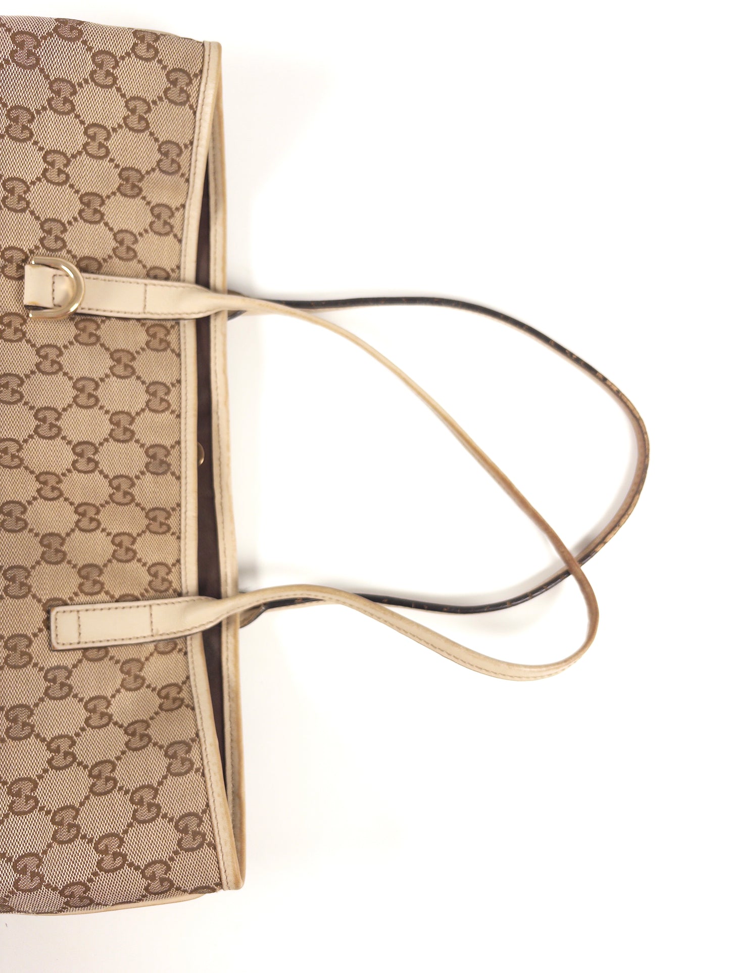 Gucci Brit GG Canvas Tote Bag