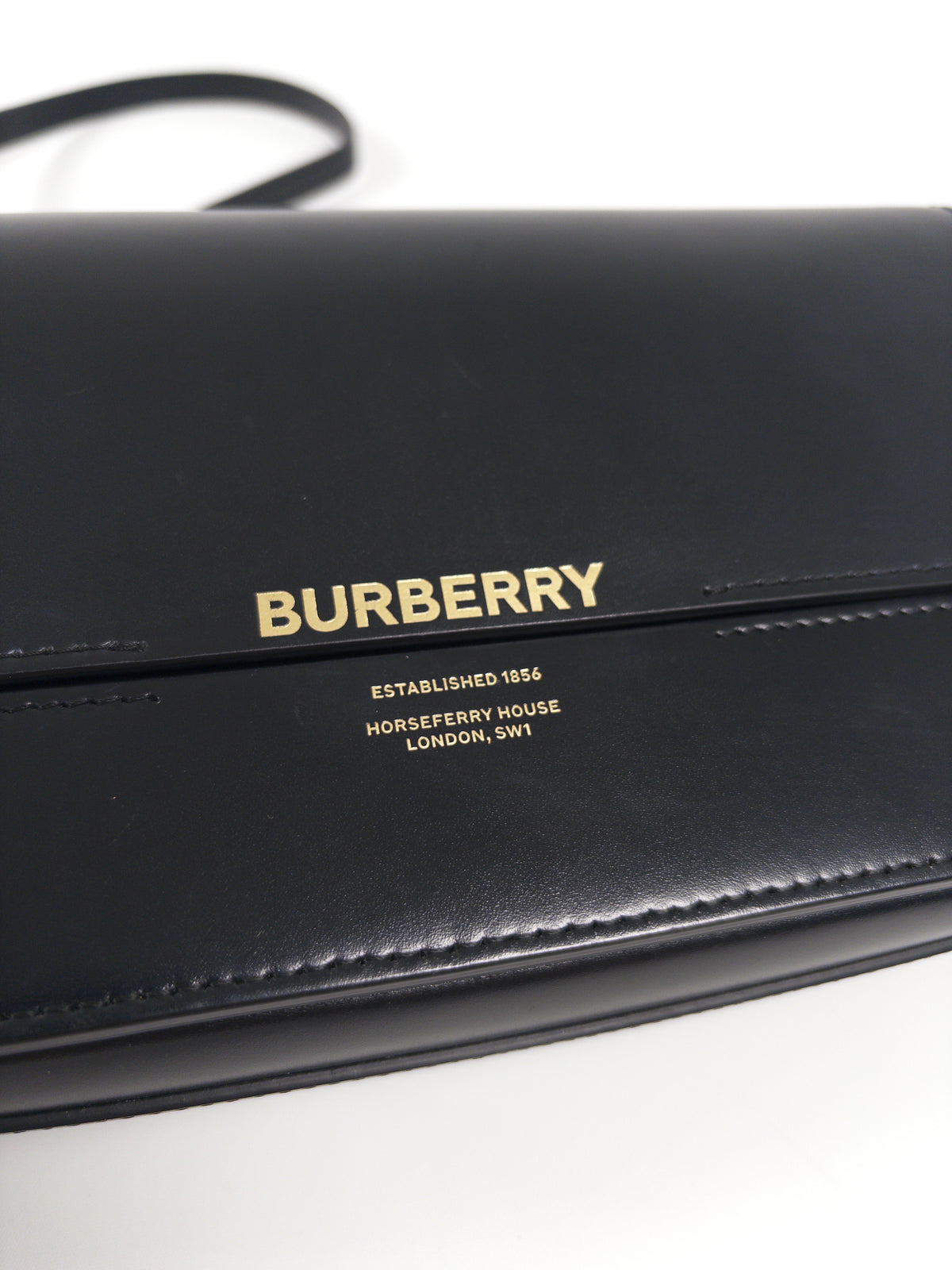 Burberry Grace Leather Shoulder Bag