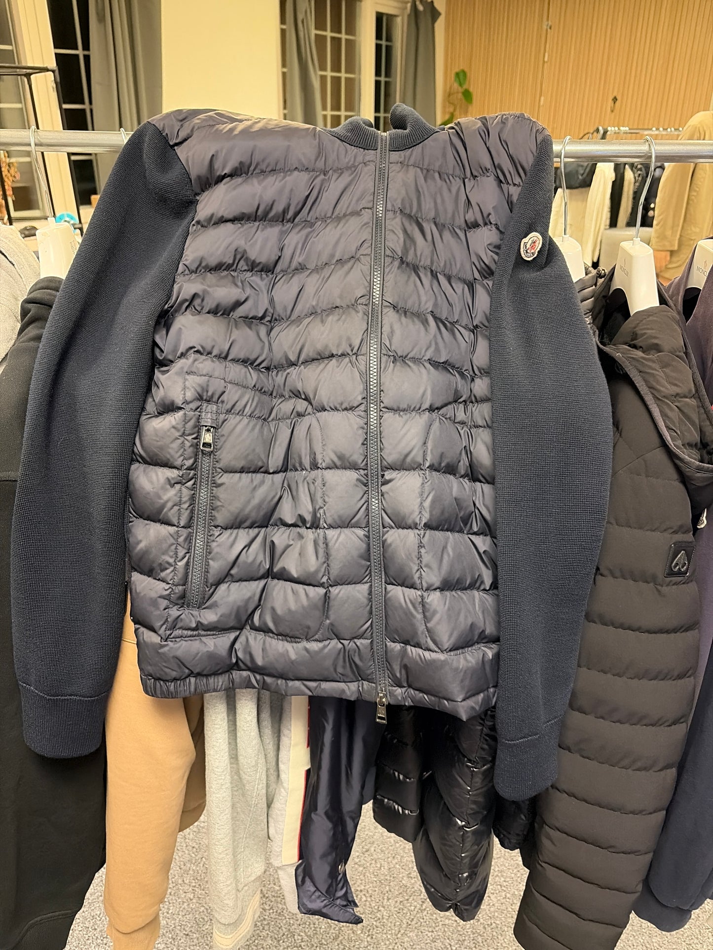 Moncler Down Cardigan