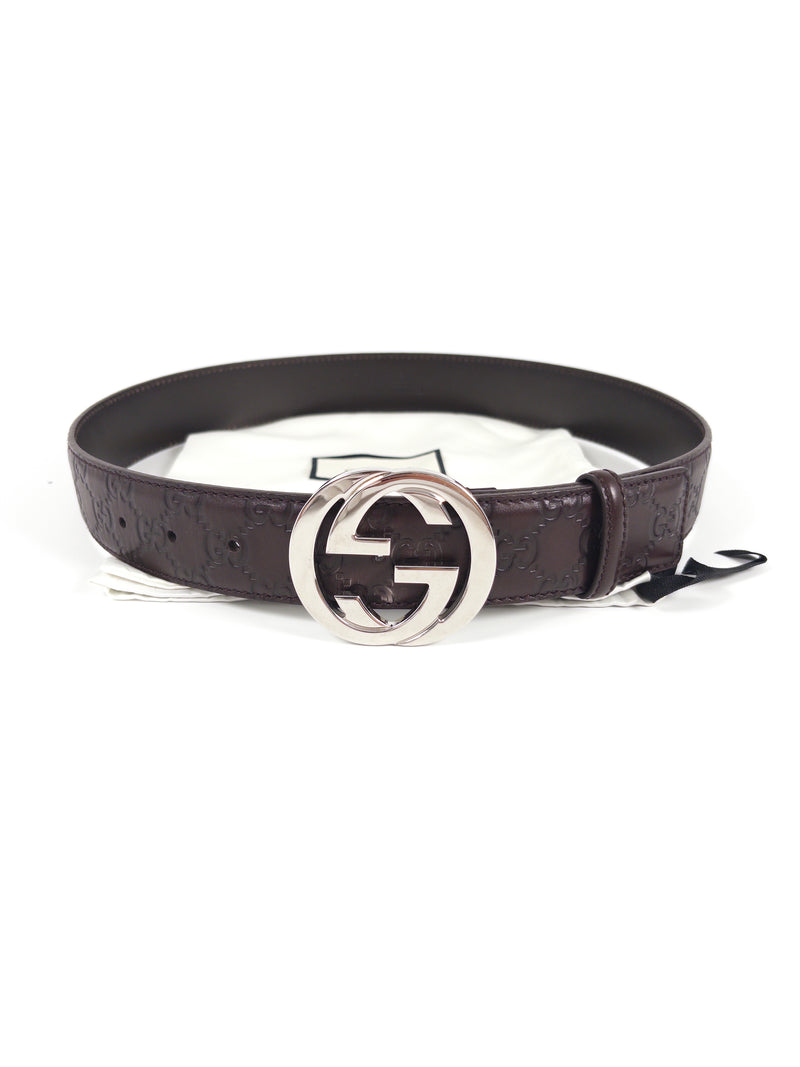 Gucci GG Leather Belt