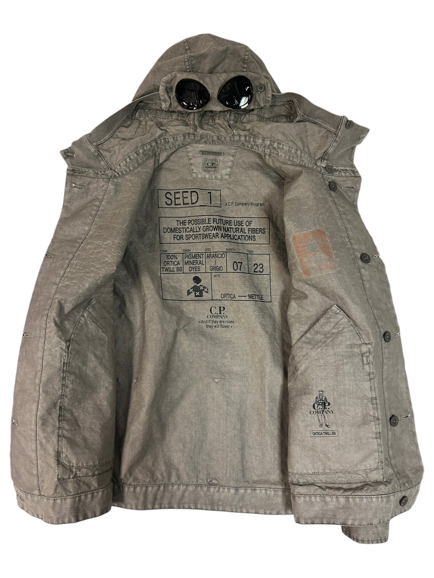 CP Company 2023 Ortica Twill BB Vändbar Skidglasögonjacka