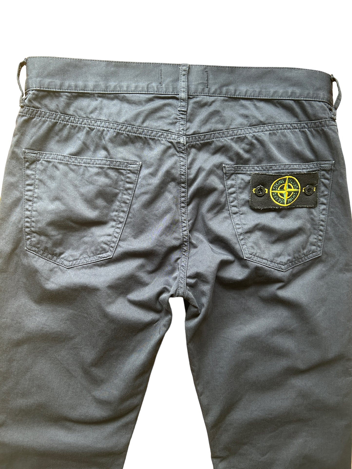 Stone Island Badge Chinos Marinblå