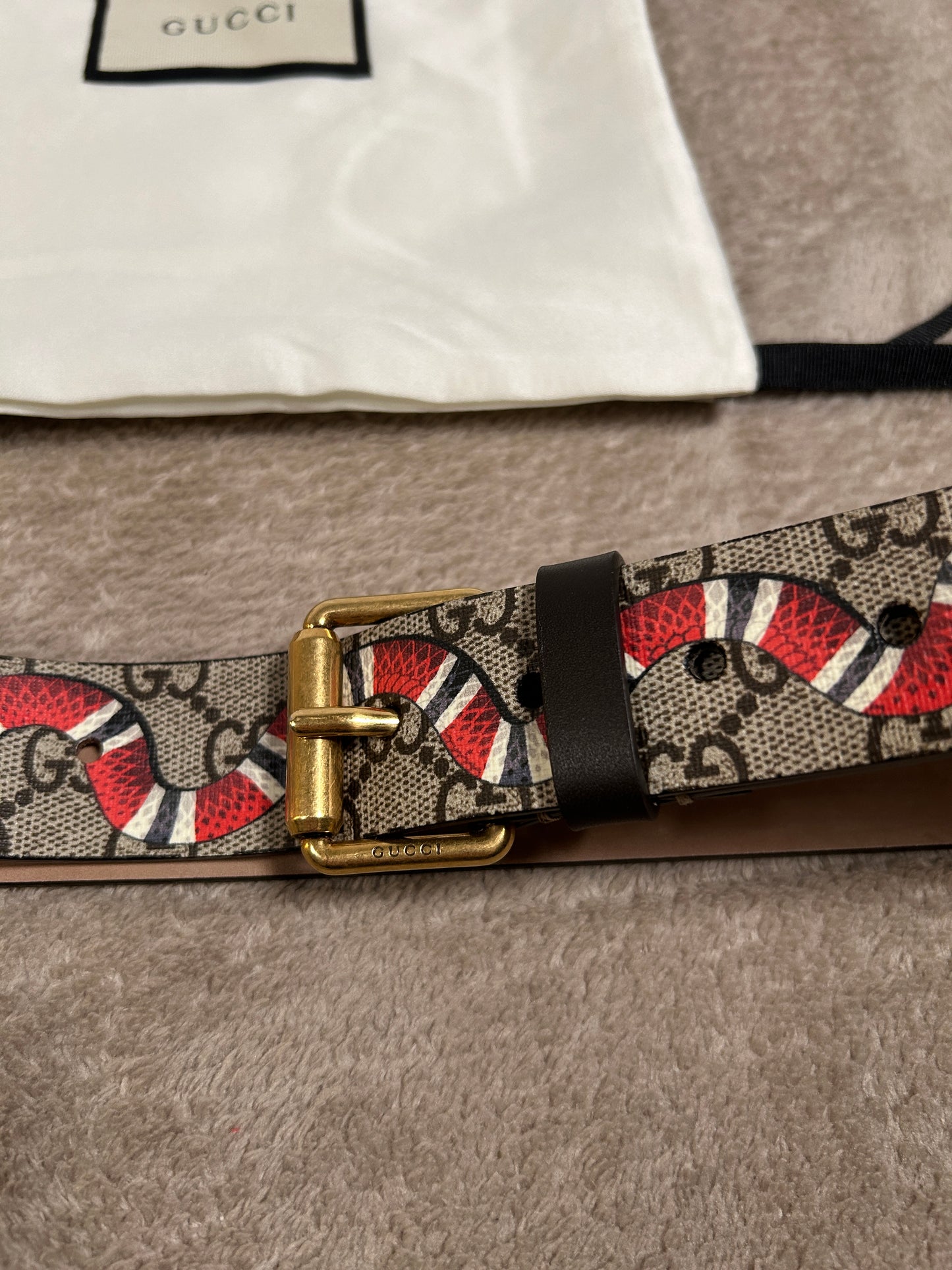Gucci GG Snake Belt