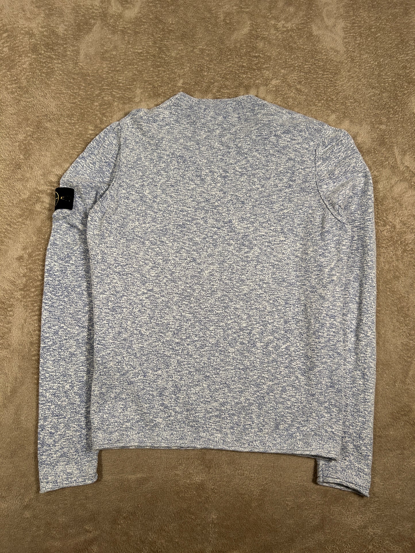Stone Island Melange Knit Sweatshirt