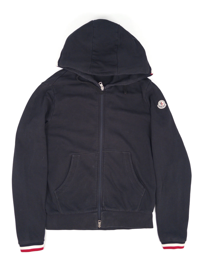Moncler Tricolor Zip Hoodie 2018