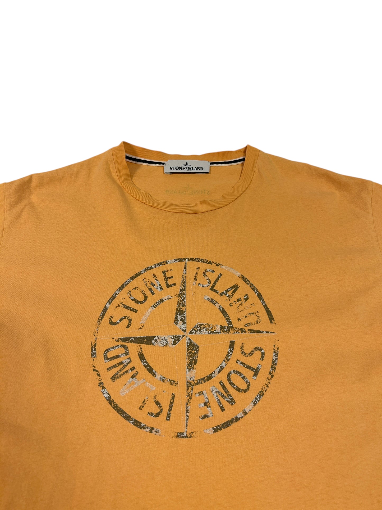 Stone Island-tryckt t-shirt