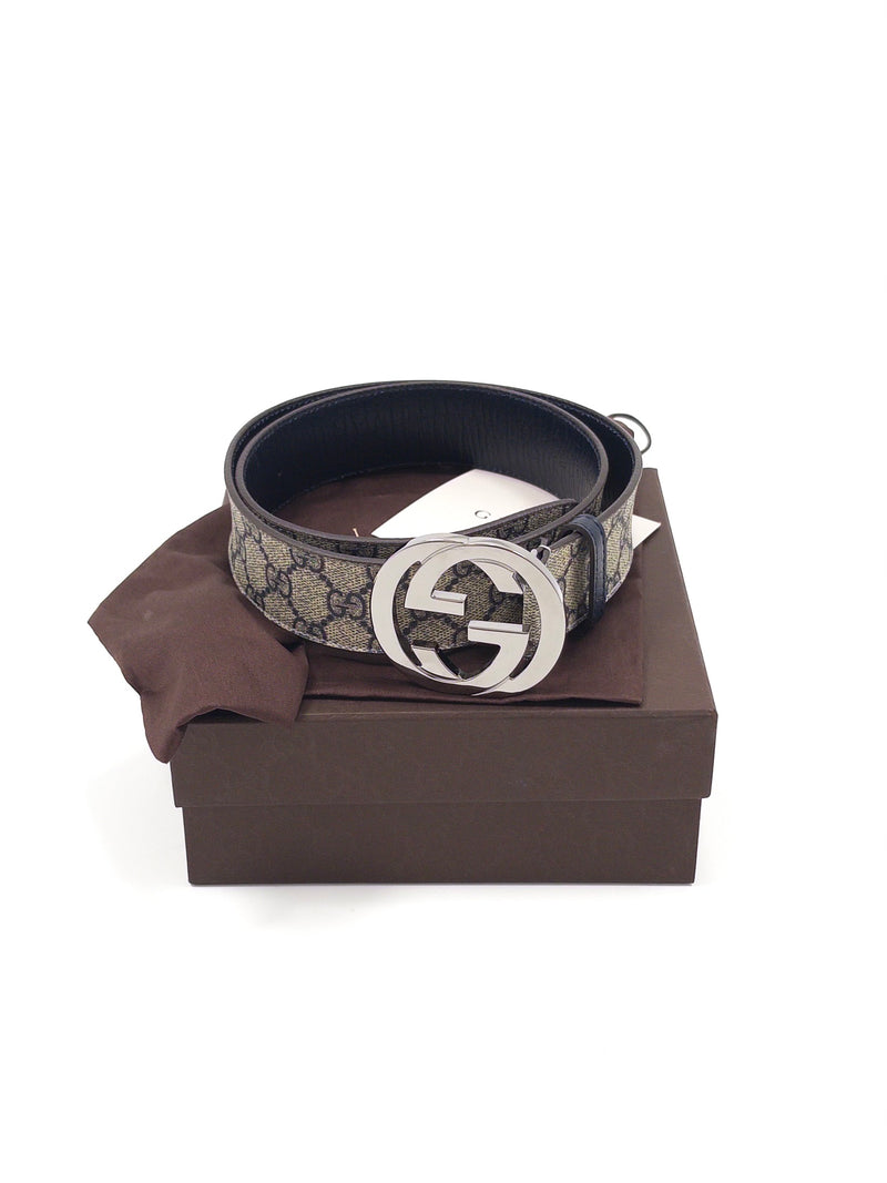 Gucci GG Supreme Belt W30-33