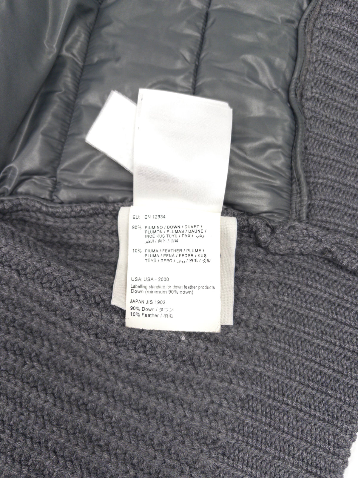 Moncler Wool Down Cardigan