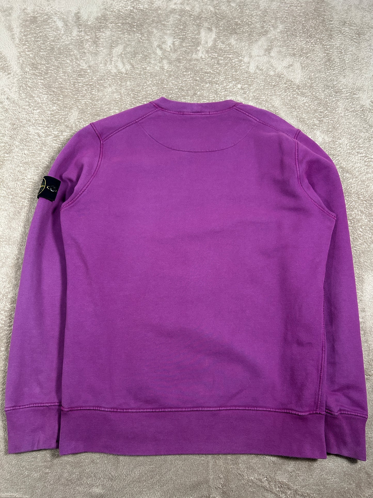 Stone Island Purple Sweatshirt