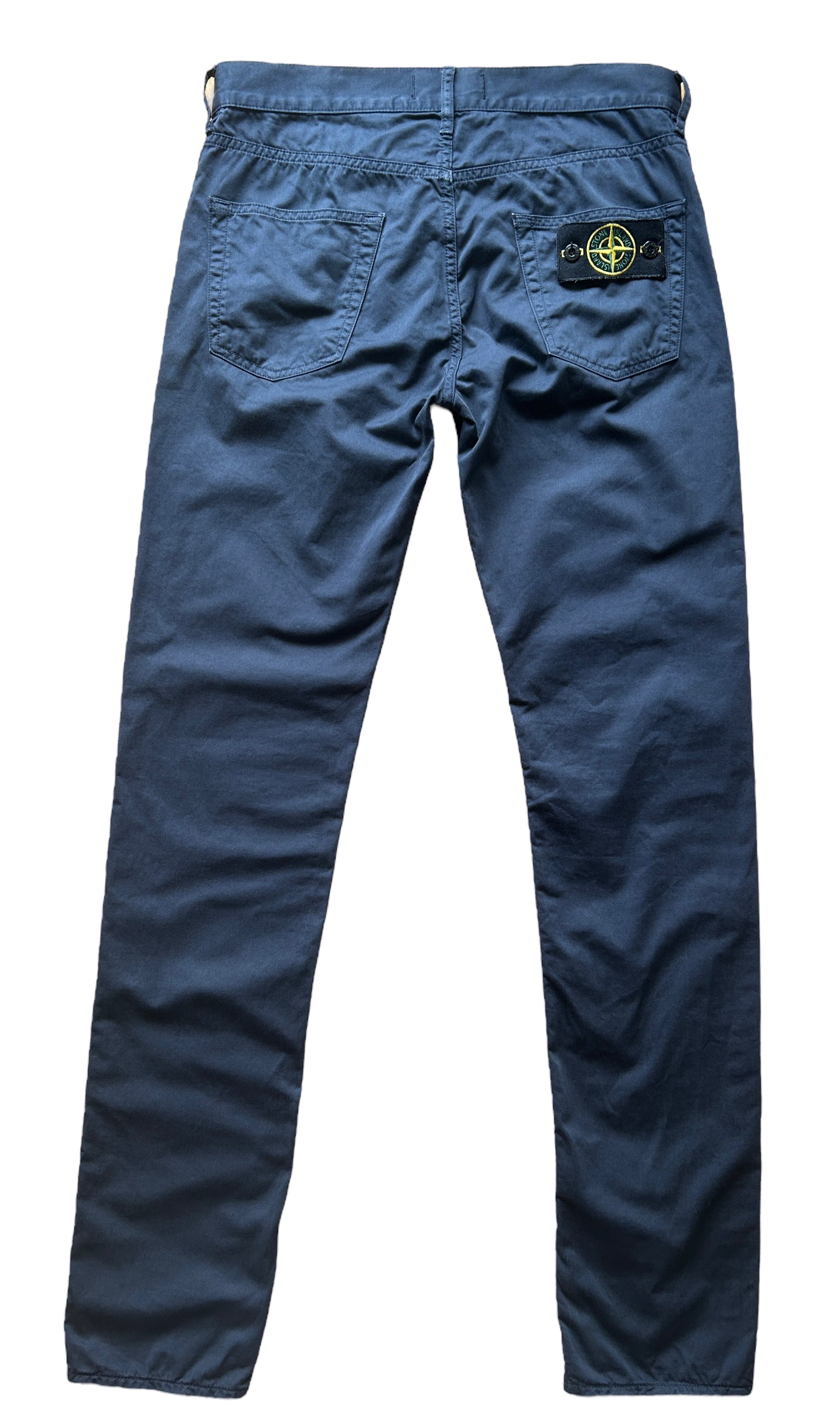 Stone Island Badge Chinos Marinblå