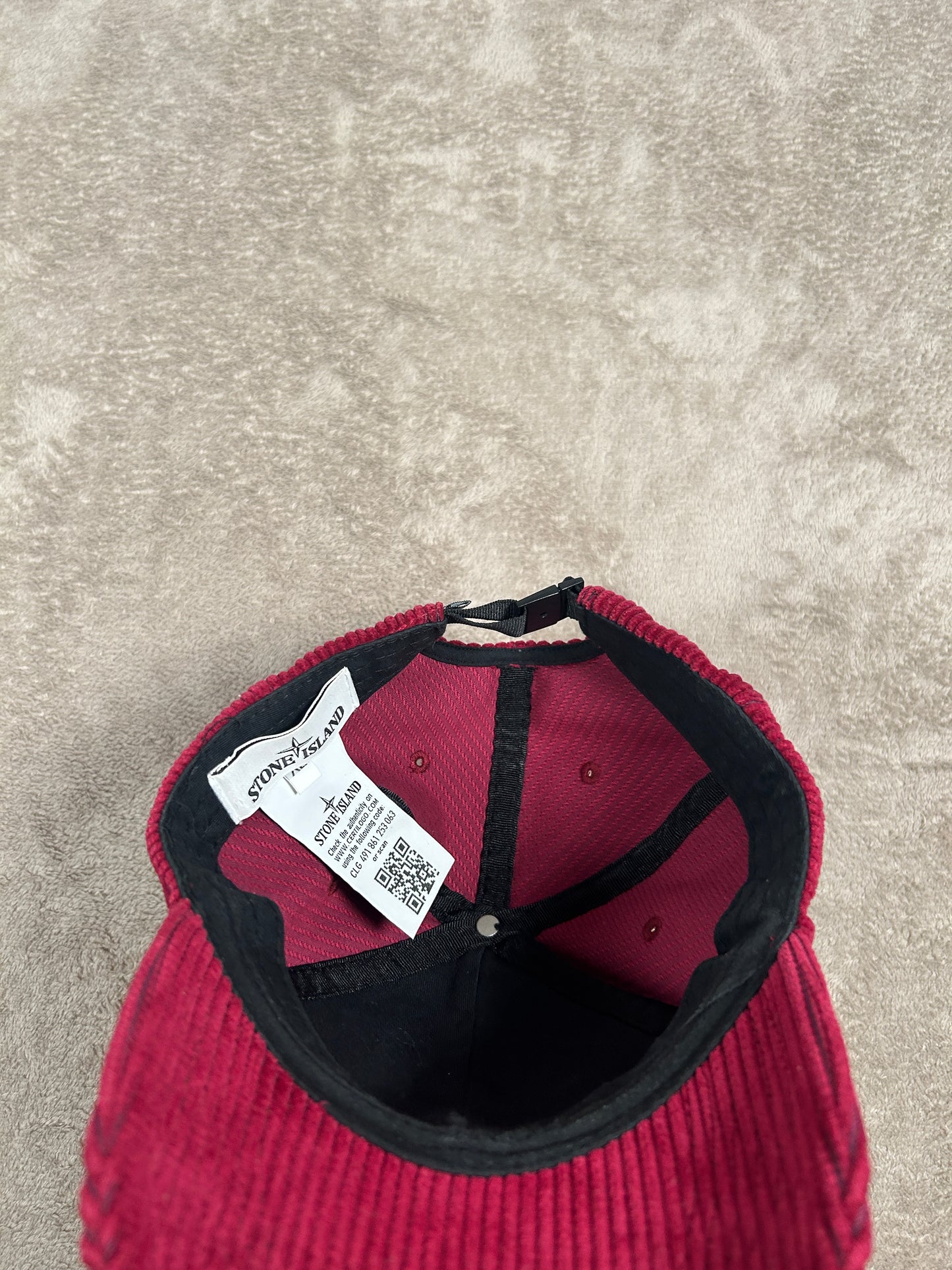 Stone island Corduroy Cap