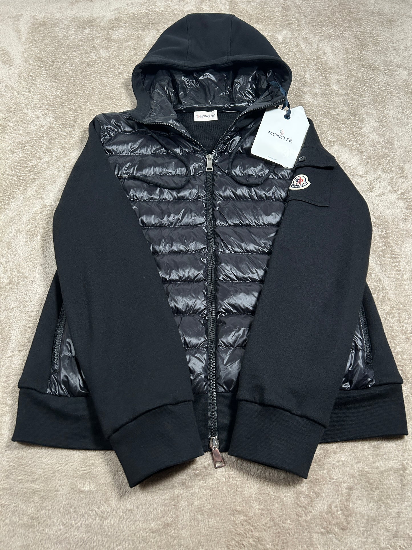 Moncler Women Hooded Down Cardigan