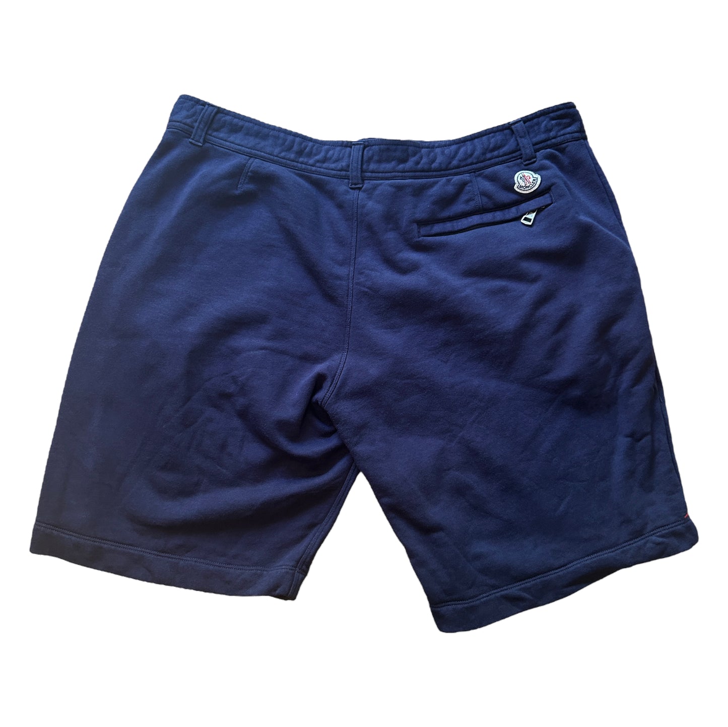 Moncler bomullsshorts med märke