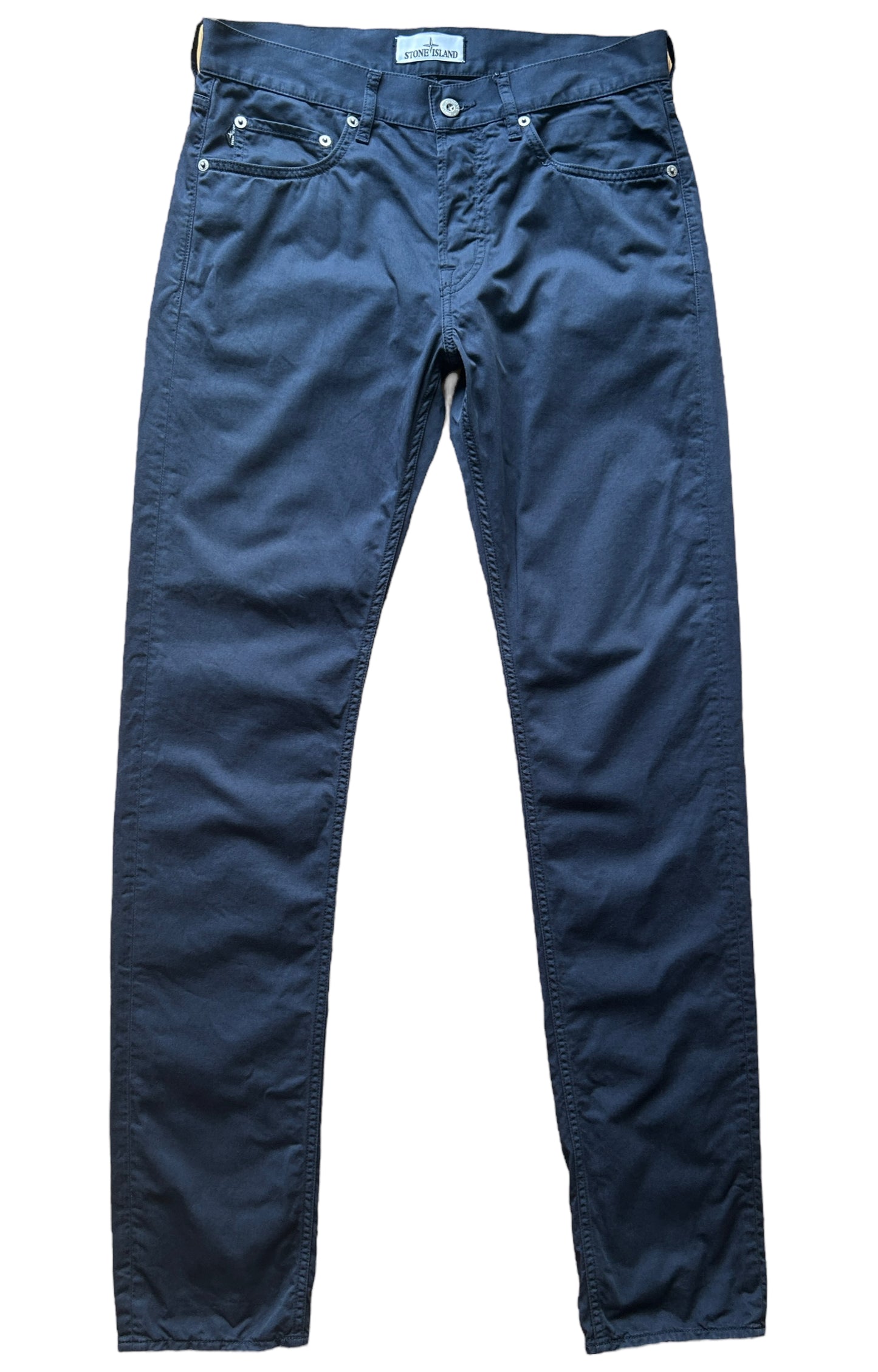 Stone Island Badge Chinos Marinblå