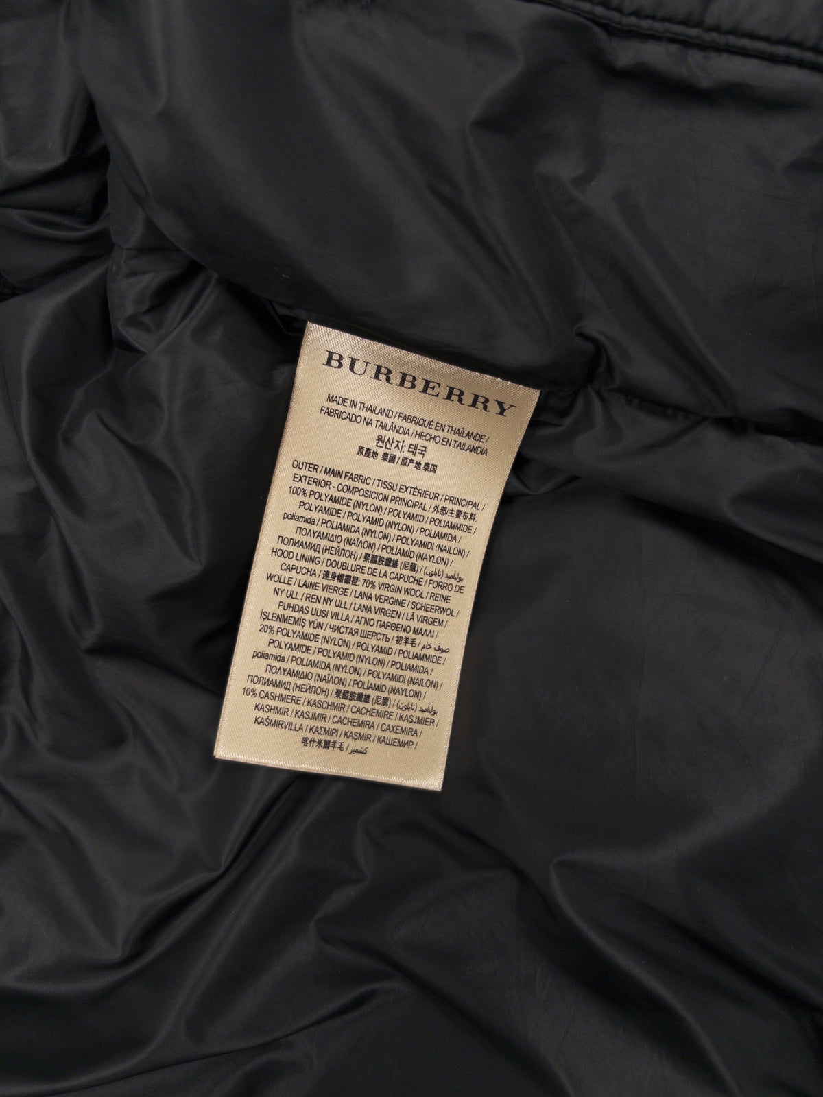 Burberry Lockwell Down Jacket, 2-Way