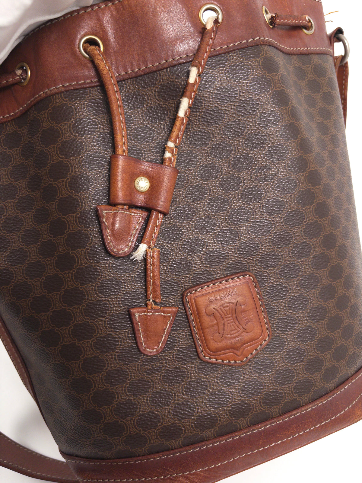 Celine Macadam Bucket Bag
