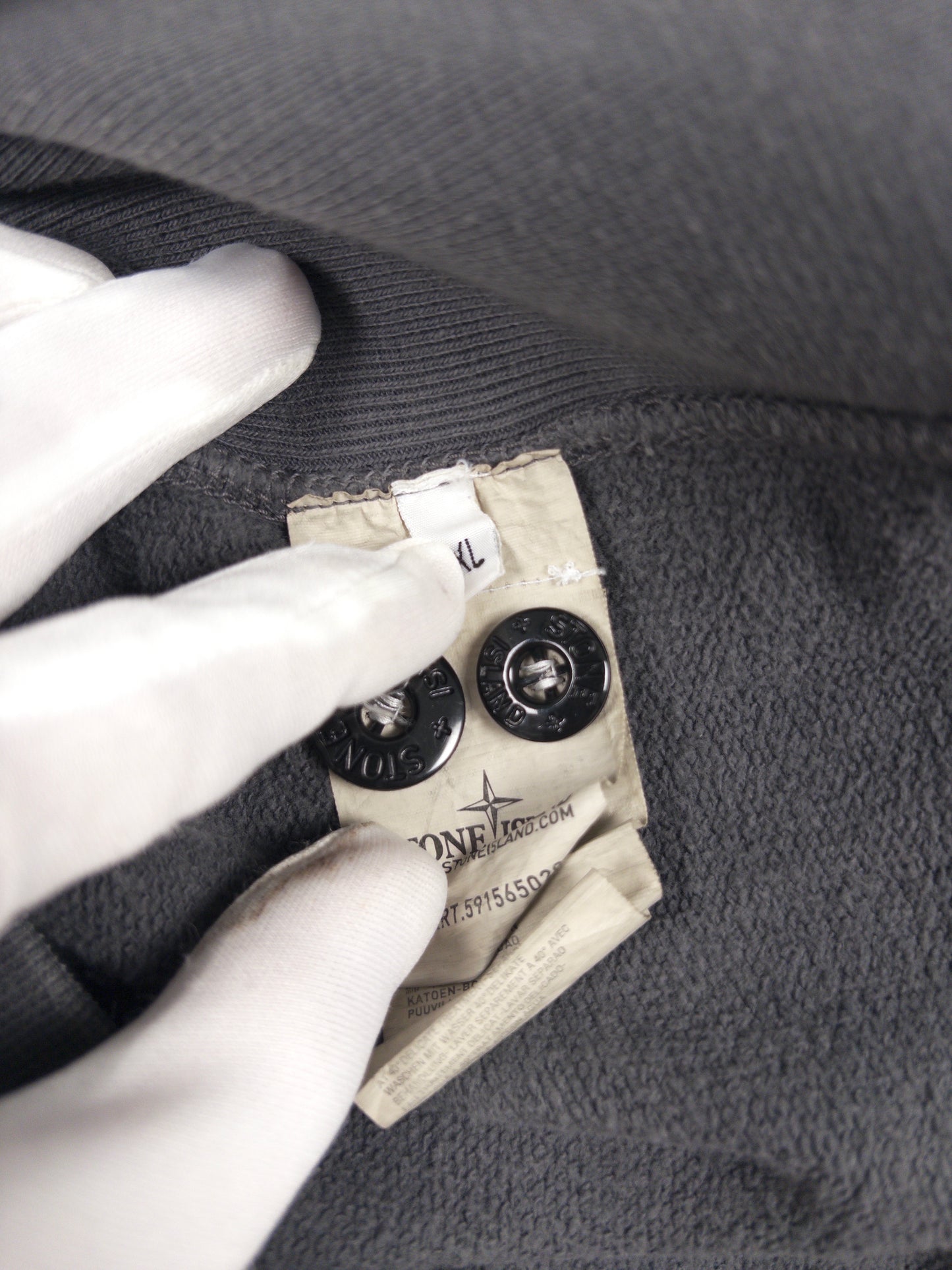 Stone Island Button Sweatshirt