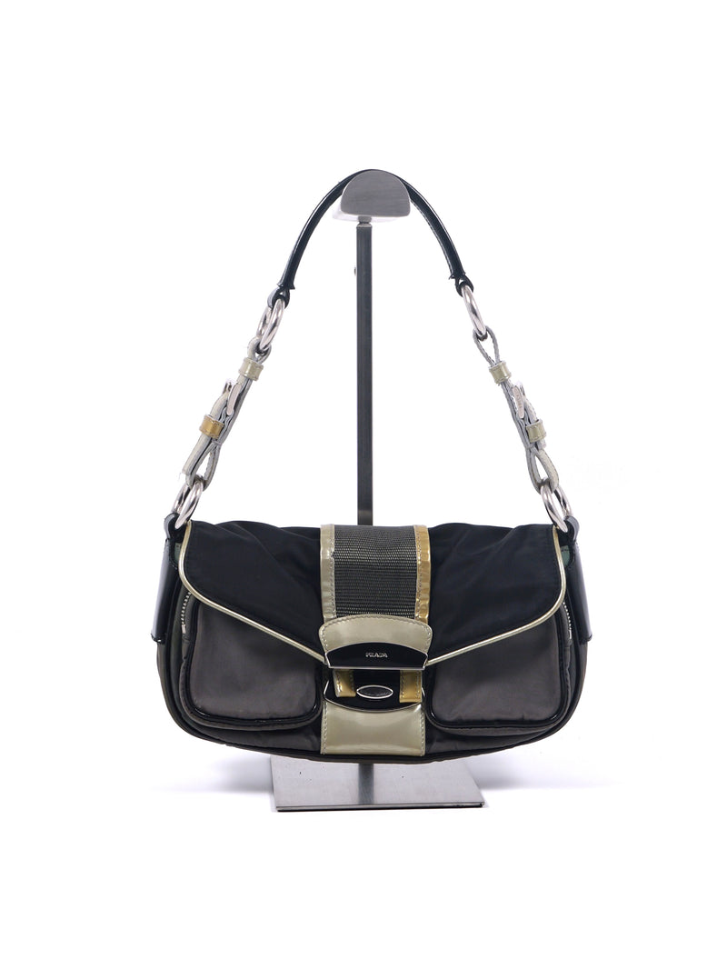 Prada Tessuto Pocket Space Shoulder Bag