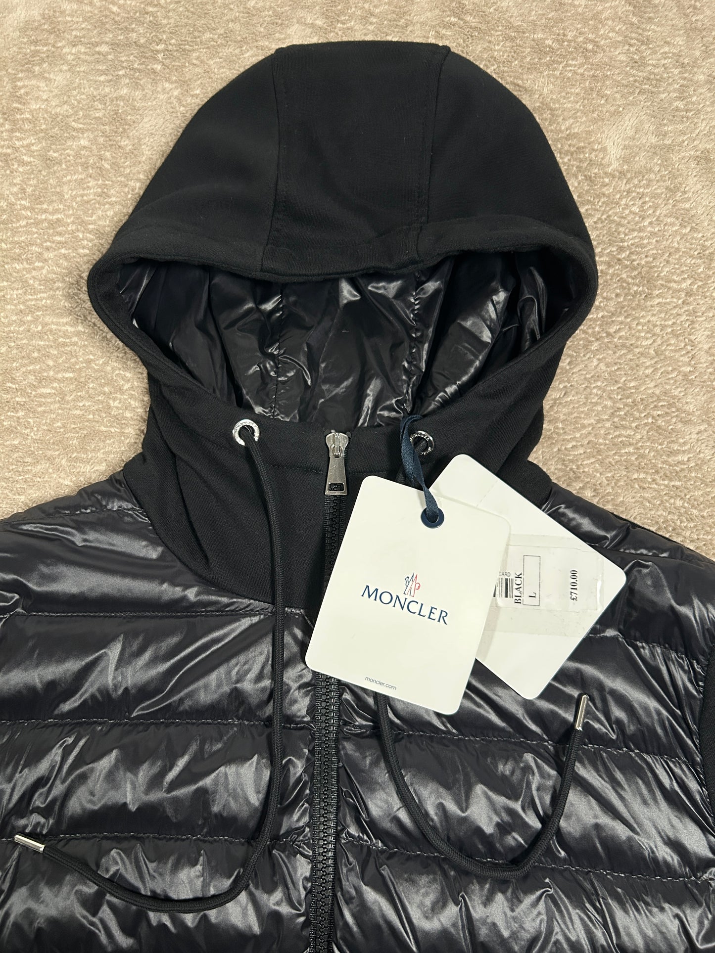 Moncler Women Hooded Down Cardigan