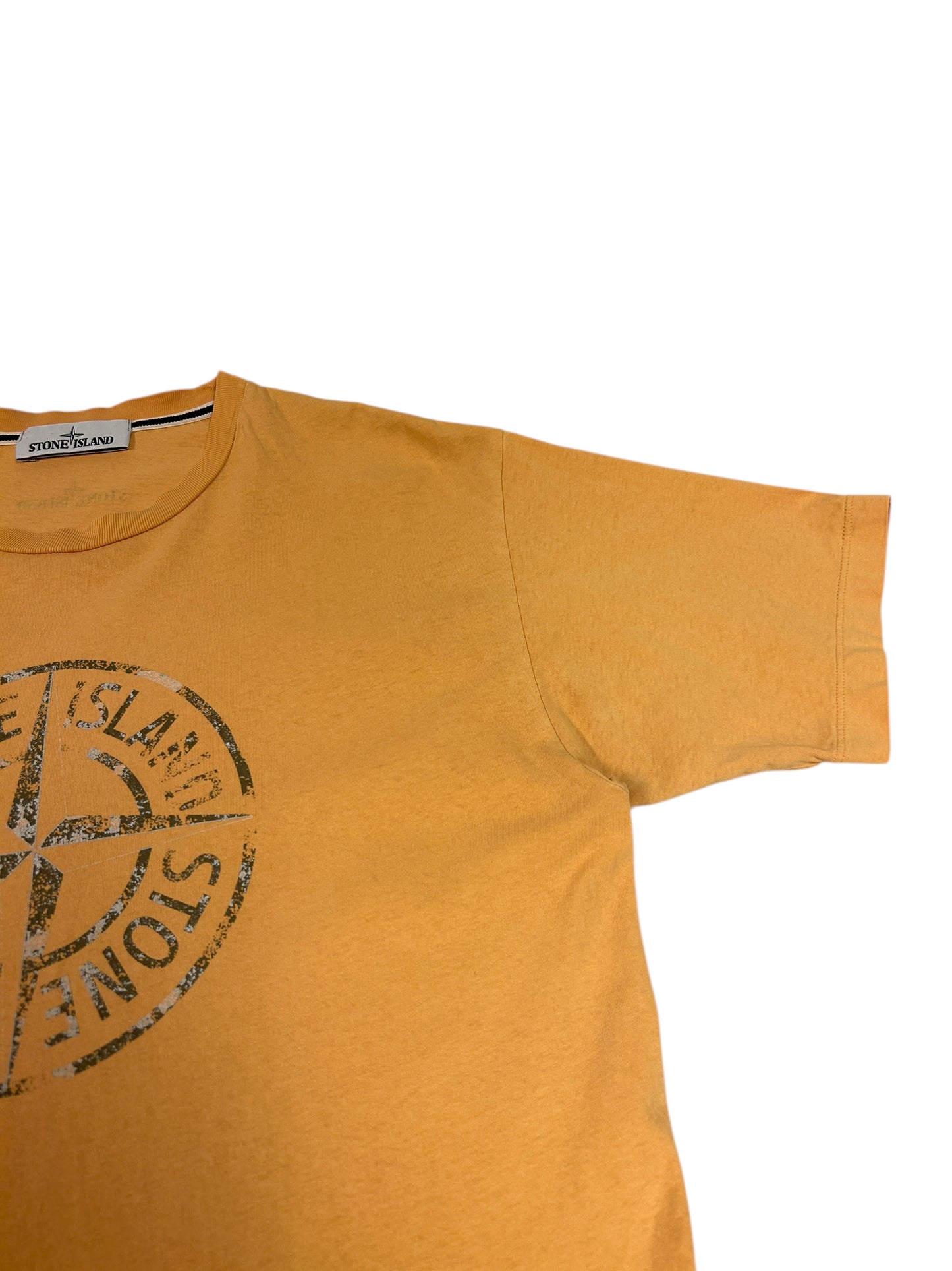 Stone Island-tryckt t-shirt