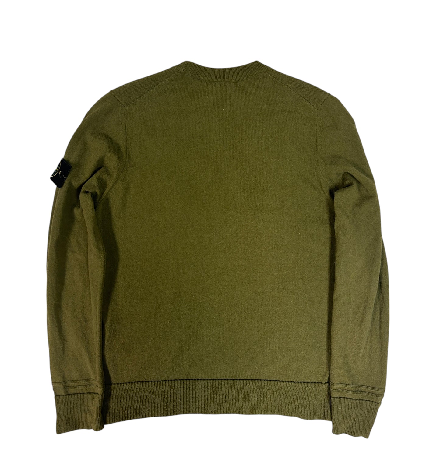 Stone Island Stickad Nylonfickor Rundringad Tröja