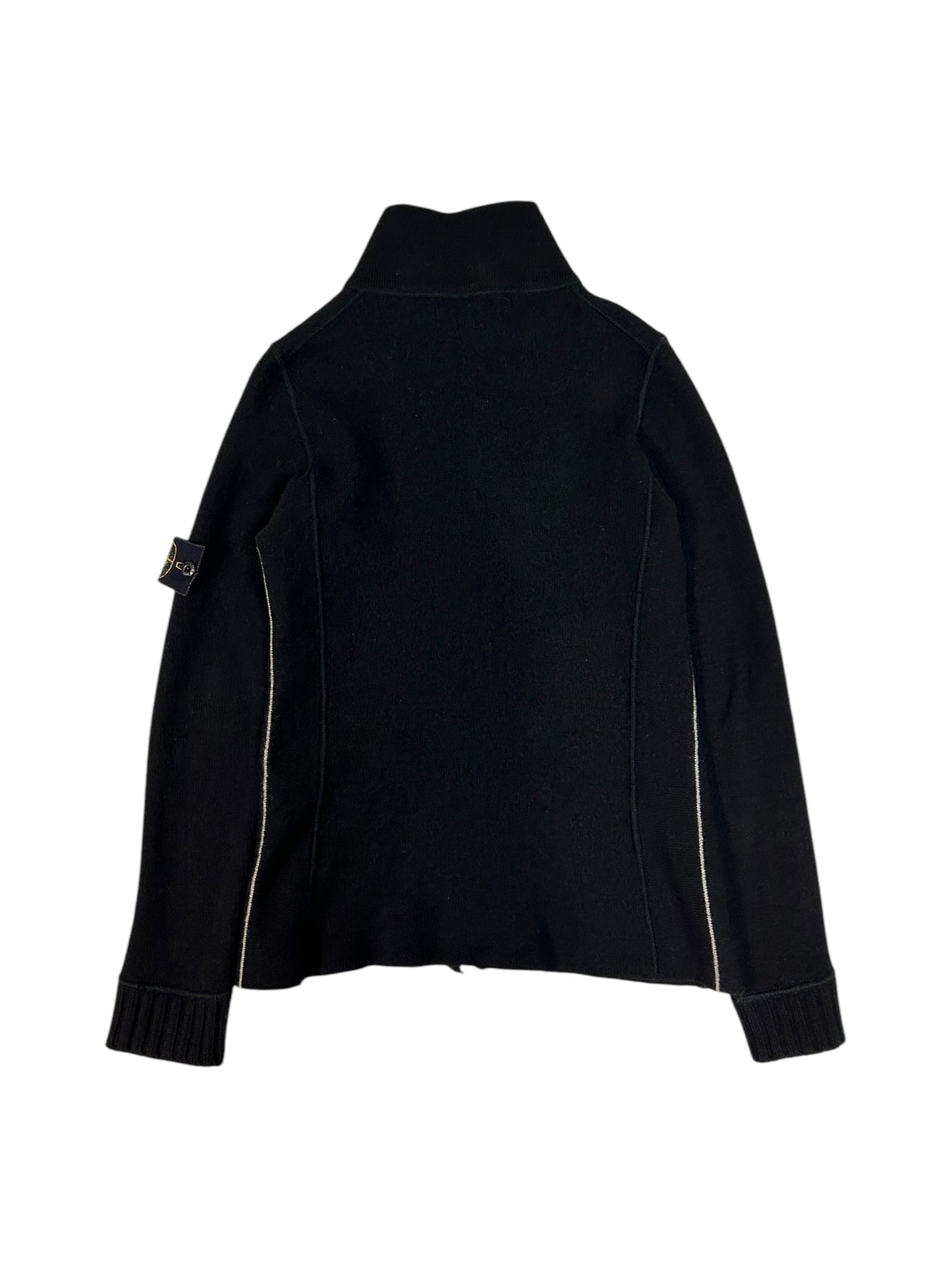 Stone Island Knit Zip up Sweatshirt