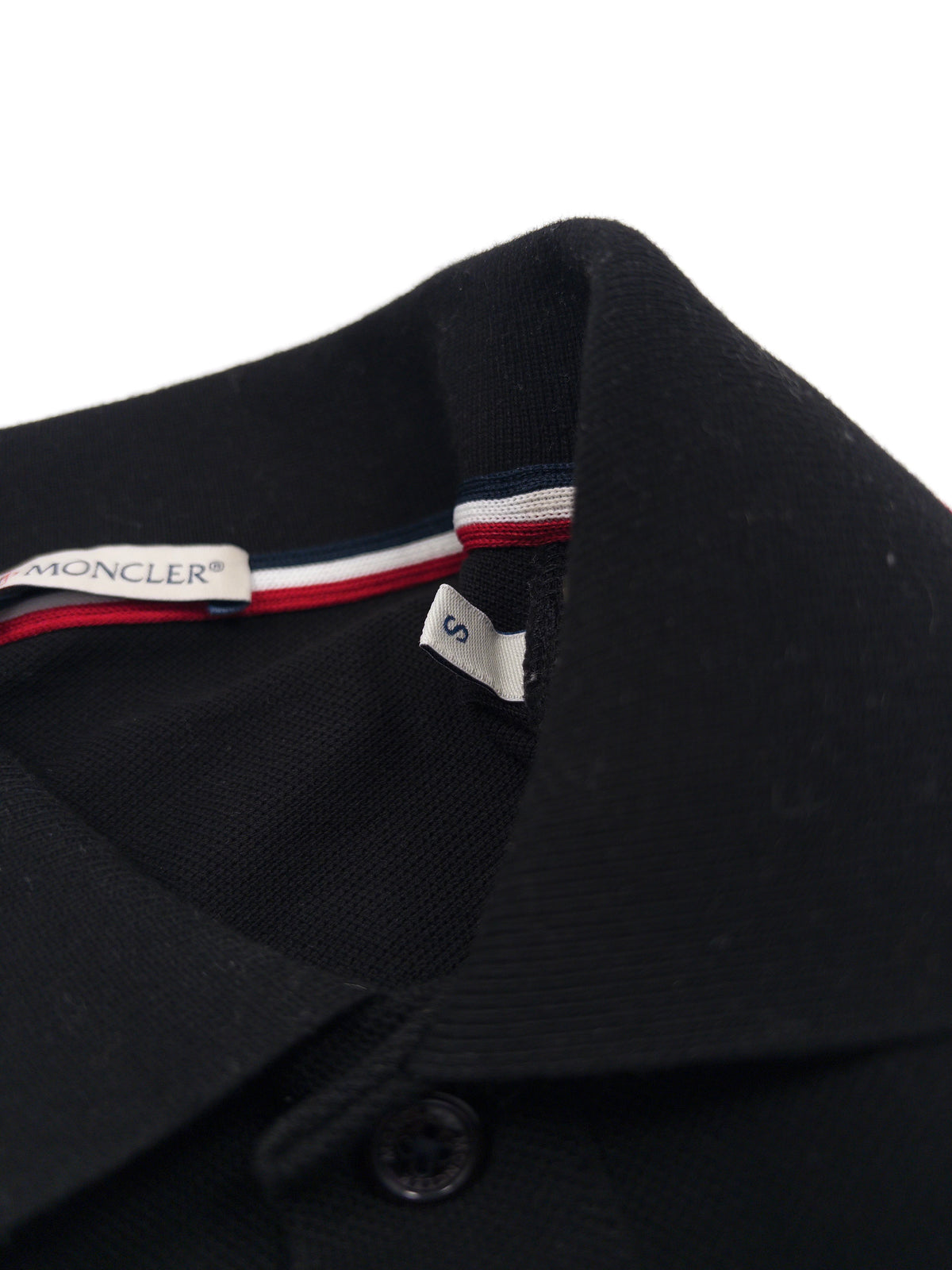 Moncler Tricolor Polo Shirt