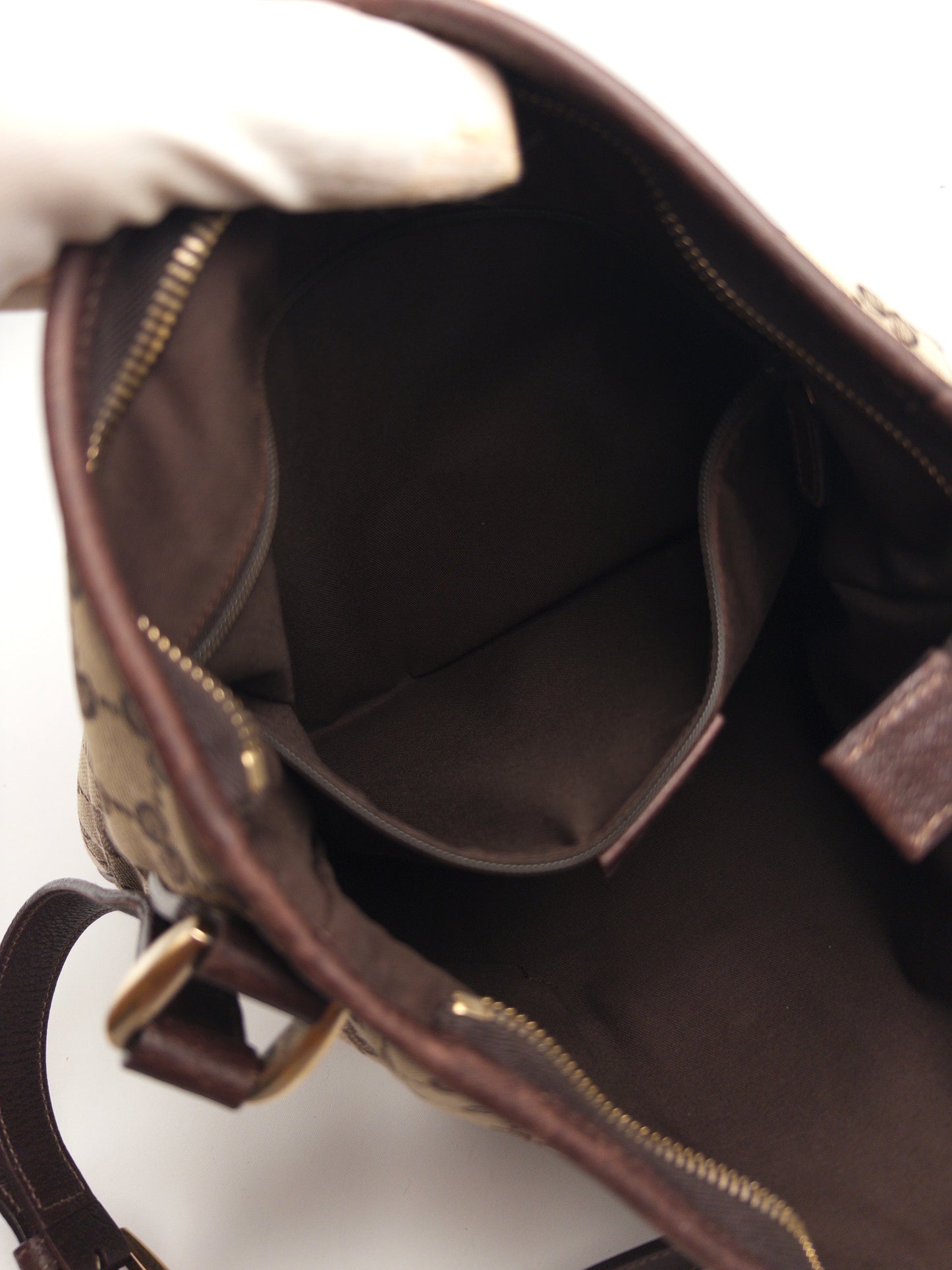 Gucci Abbey GG Canvas Shoulder Bag