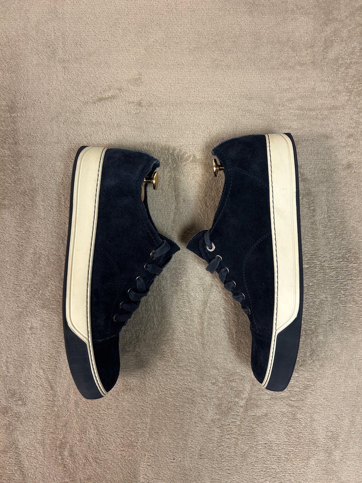 LANVIN Blue mocha Sneakers