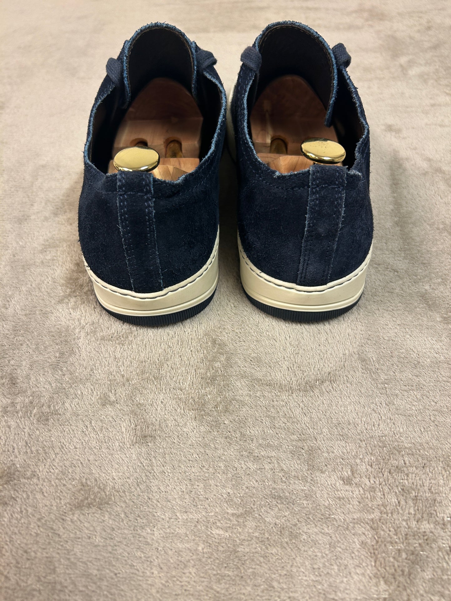 LANVIN Blue mocha Sneakers