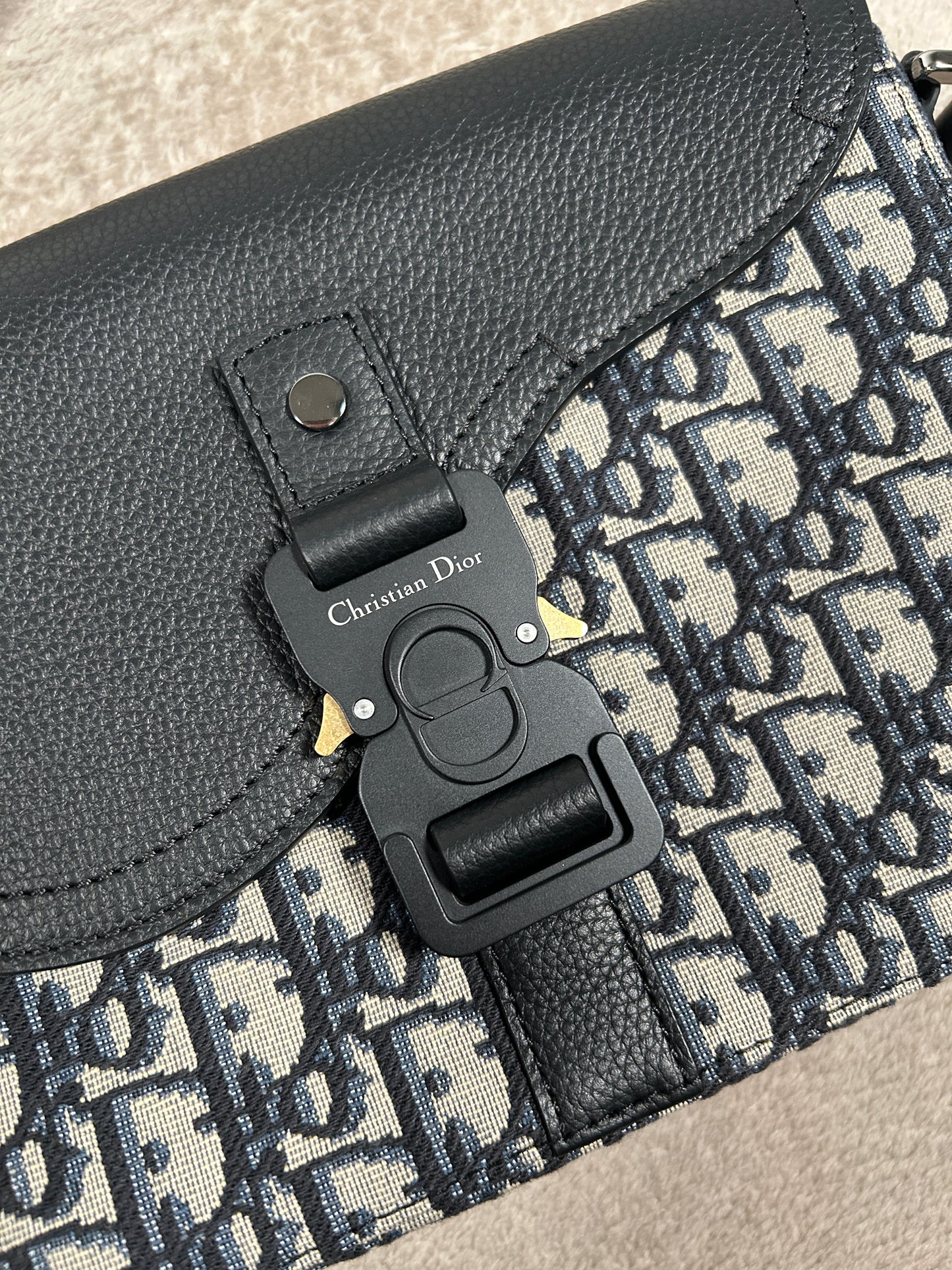 Dior Small Saddle Messenger Bag with Flap