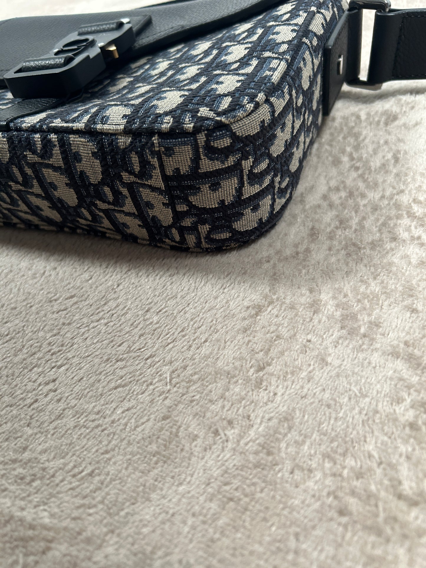 Dior Small Saddle Messenger Bag with Flap
