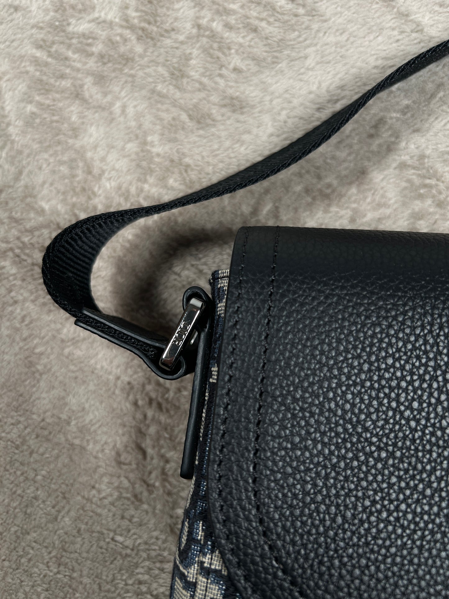Dior Small Saddle Messenger Bag with Flap
