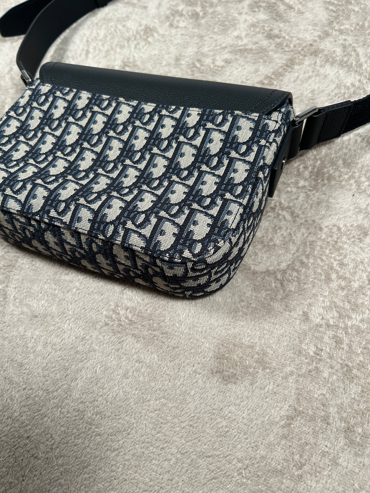 Dior Small Saddle Messenger Bag with Flap