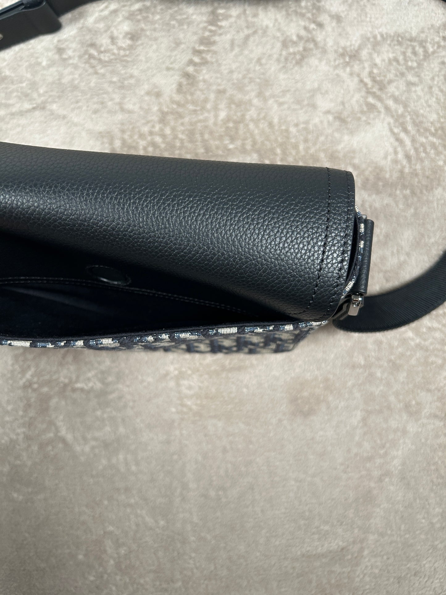 Dior Small Saddle Messenger Bag with Flap