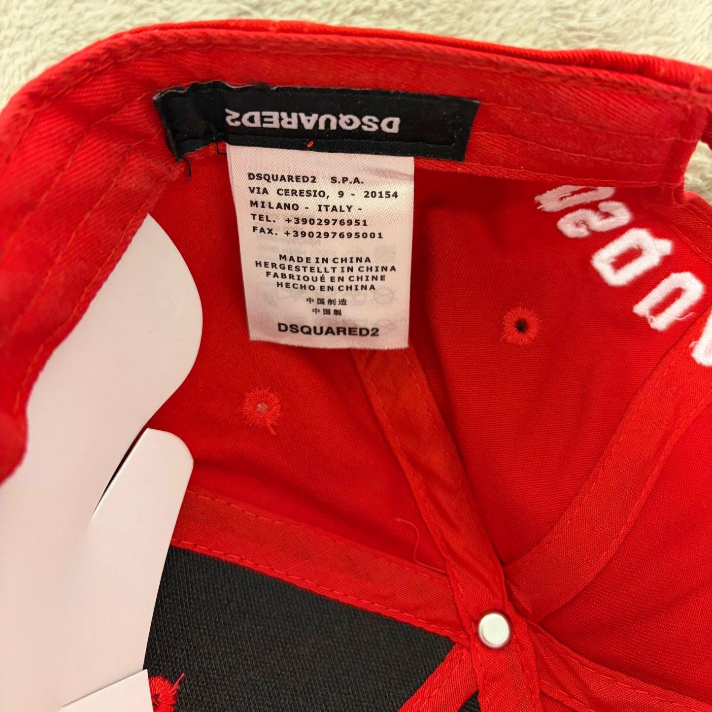 Dsquared2 Cap - Icon - New with Tags