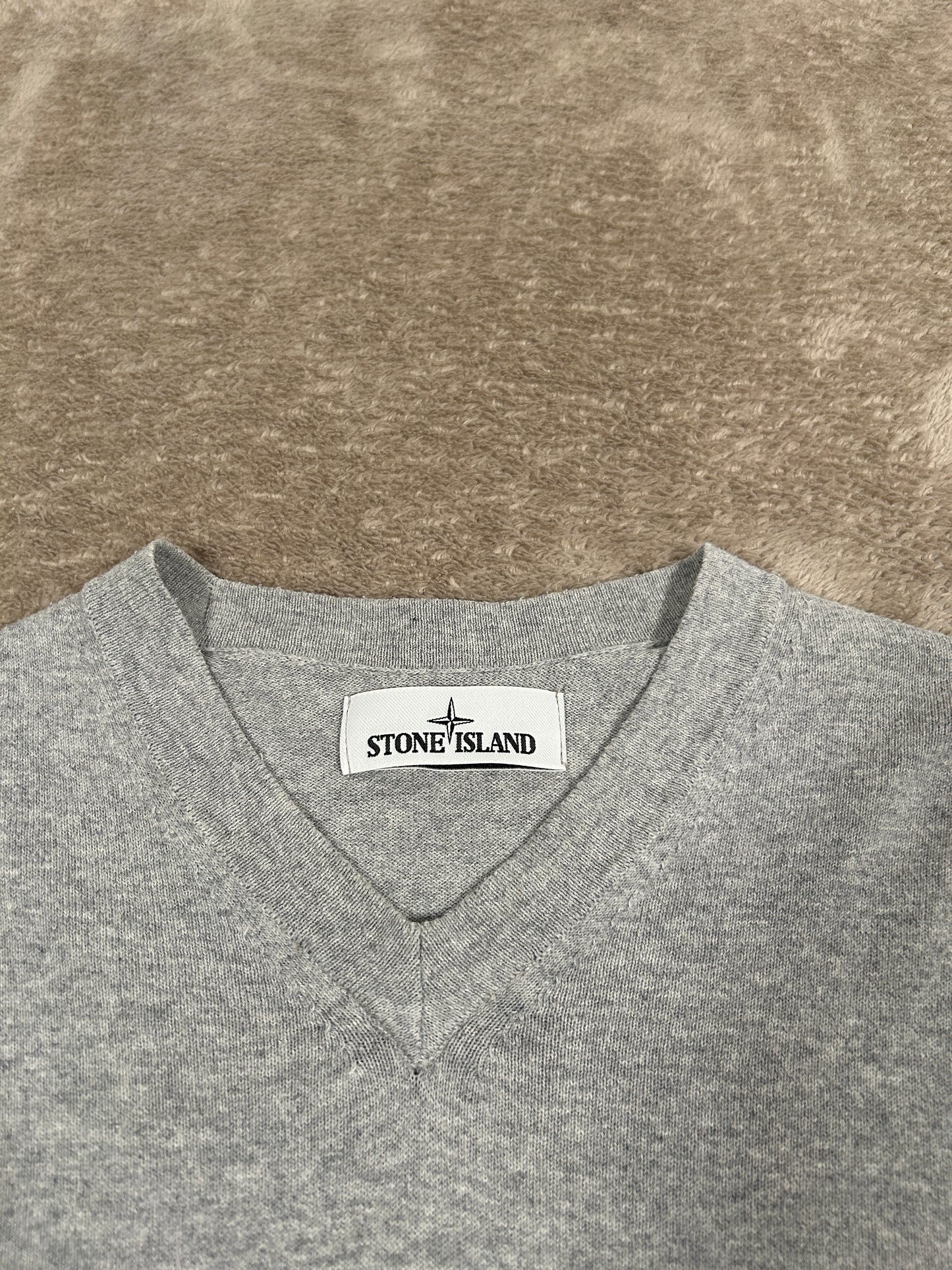 Stone Island V-neck Sweatshirt