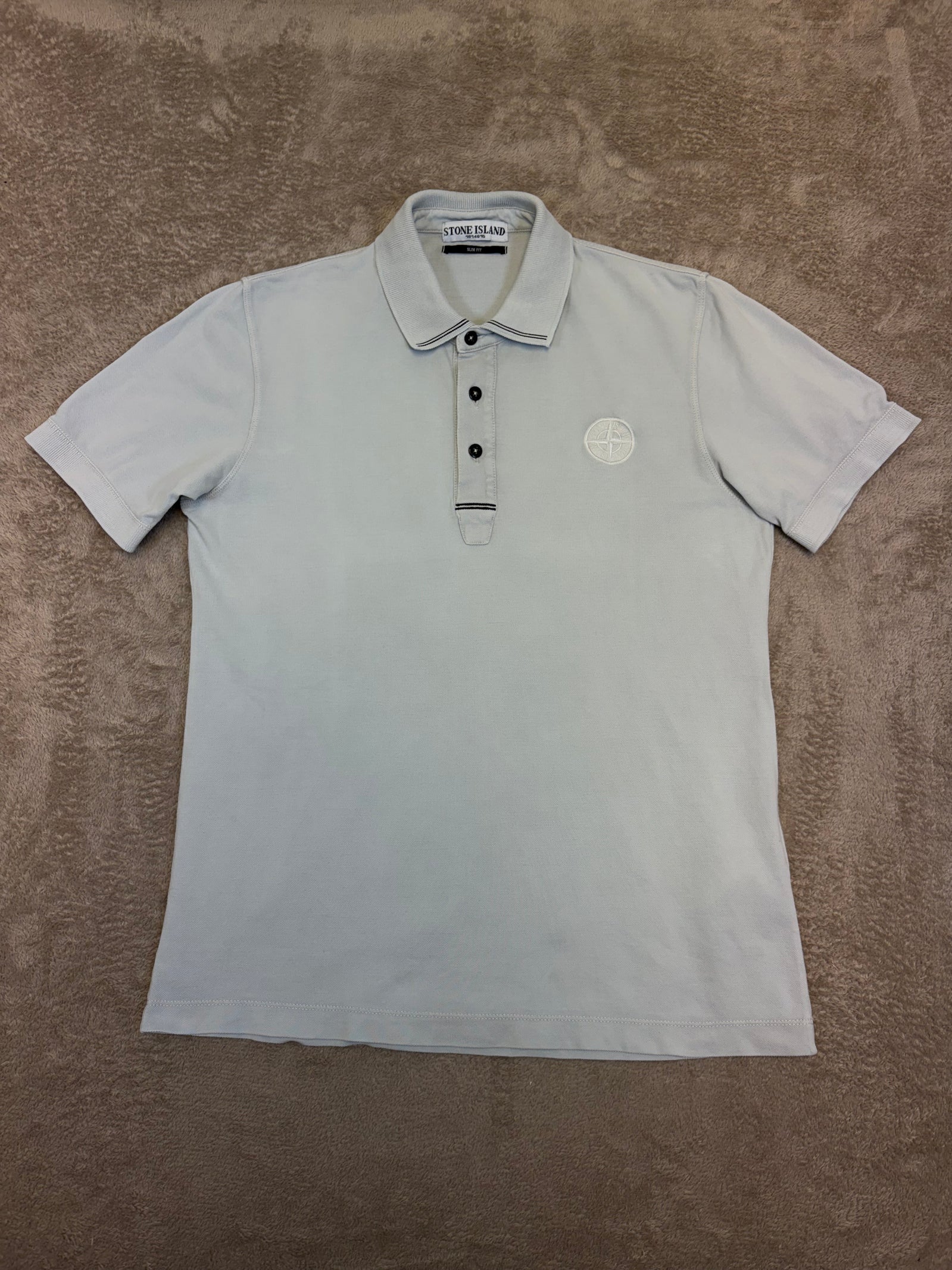Stone Island Garment Dyed Polo Shirt (Fits s)