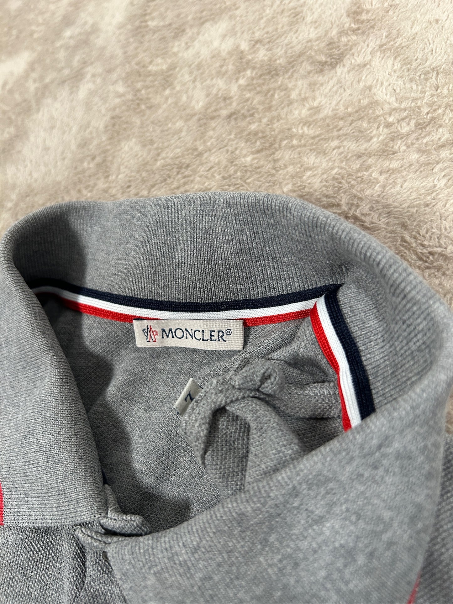 Moncler Tricolour Polo Shirt