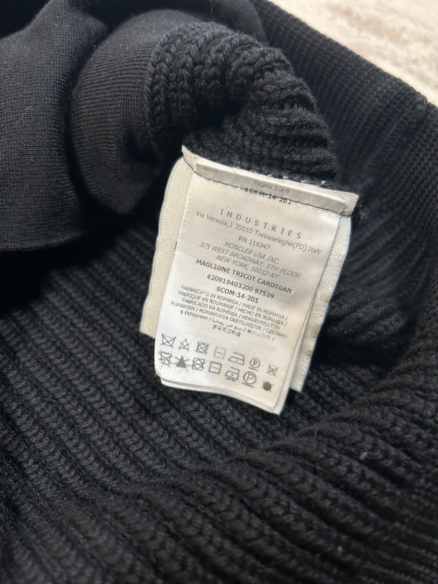 Moncler Black Label Cardigan