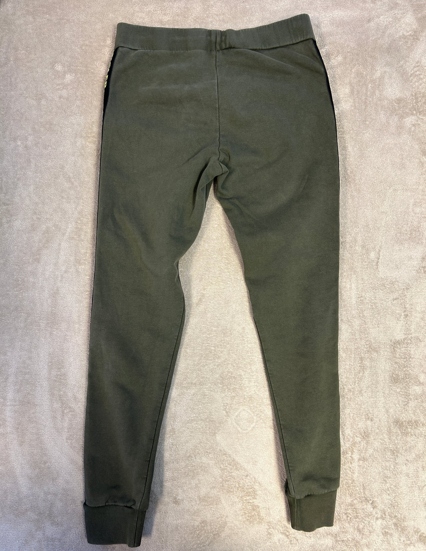 Moncler Kids Logo Tape Tracksuit - Olive Green