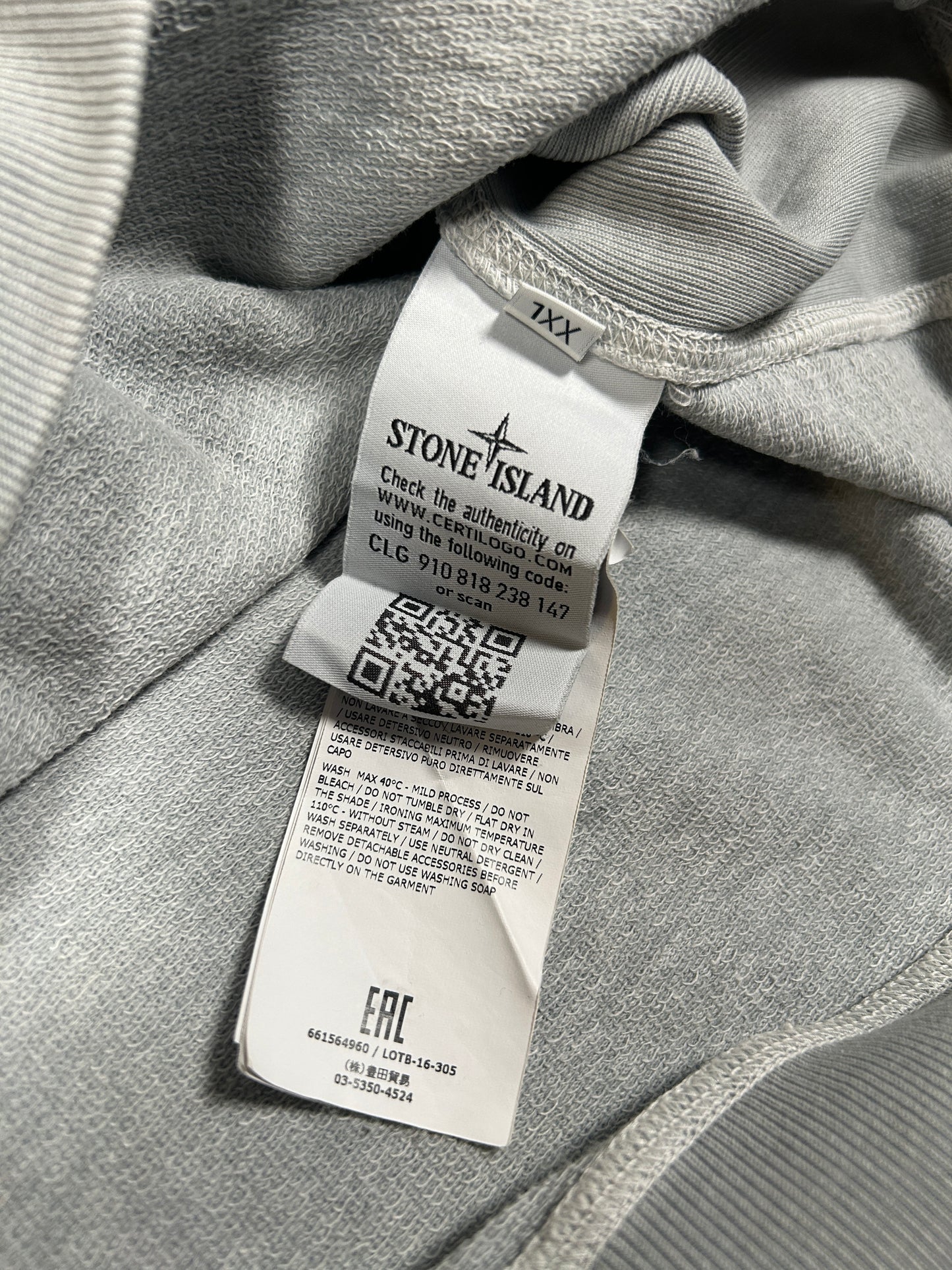 Stone Island Cotton Hoodie