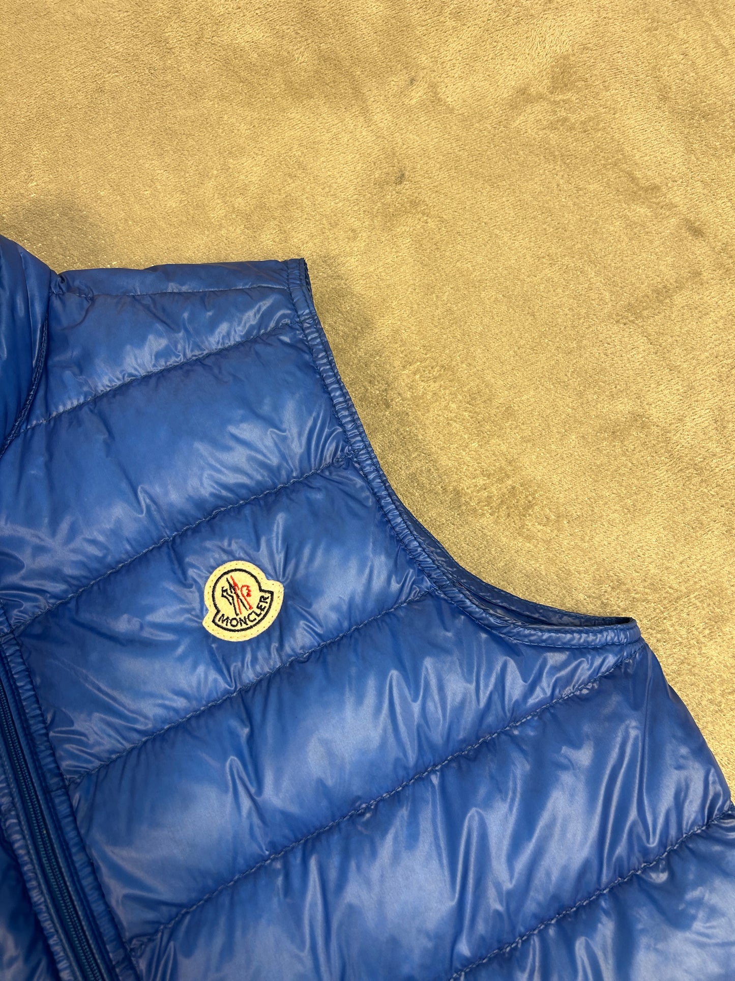 Moncler Gui Lightweight Vest - Light Blue