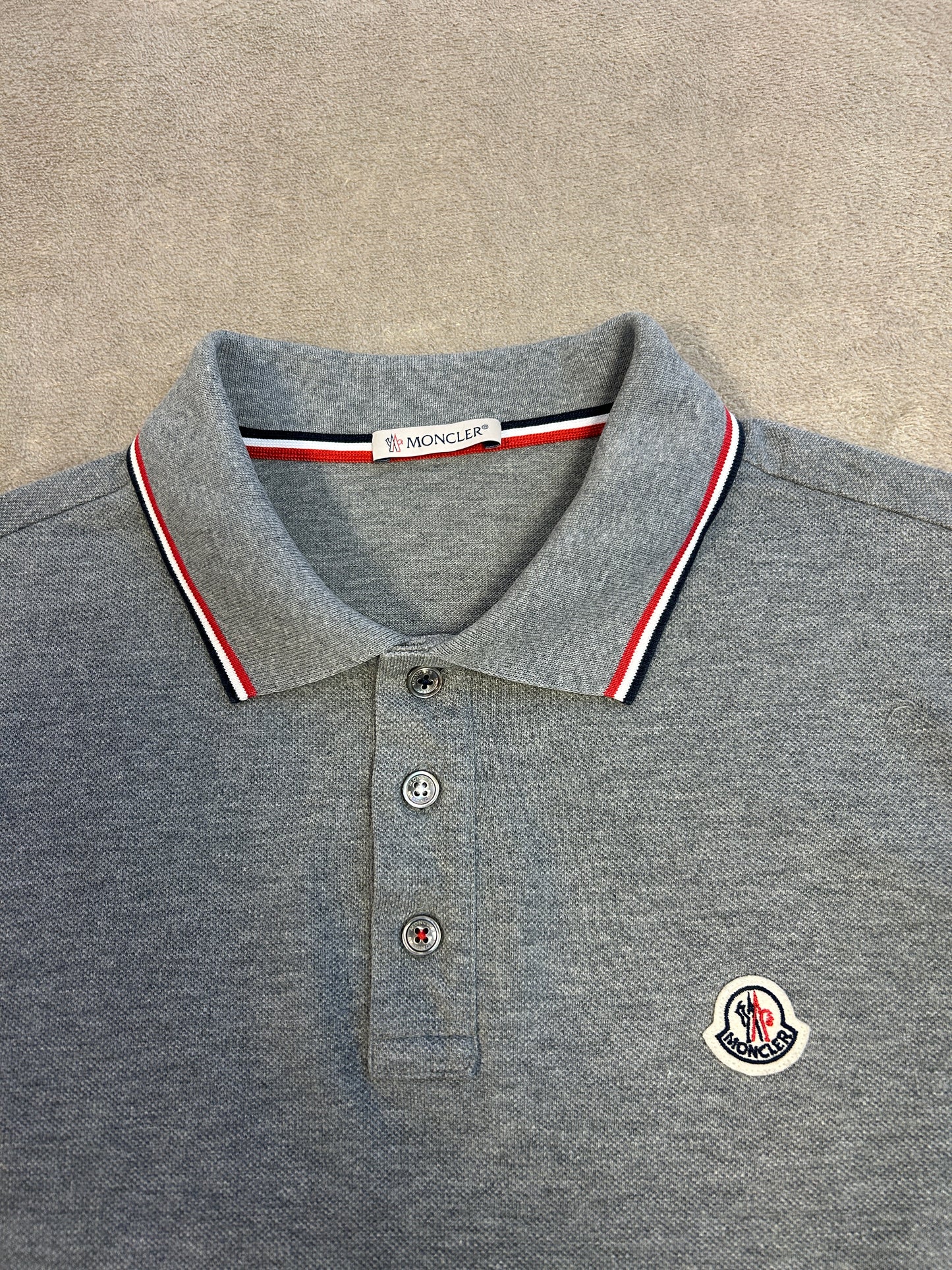 Moncler Tricolour Polo shirt